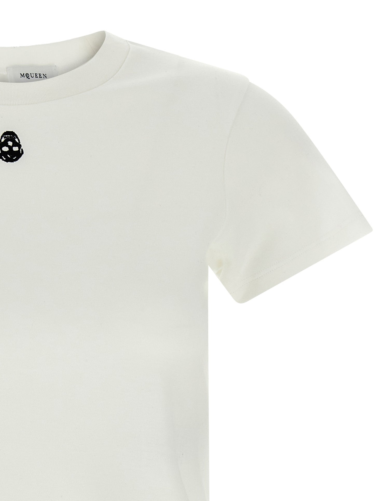 Alexander McQueen White Cotton T-Shirt