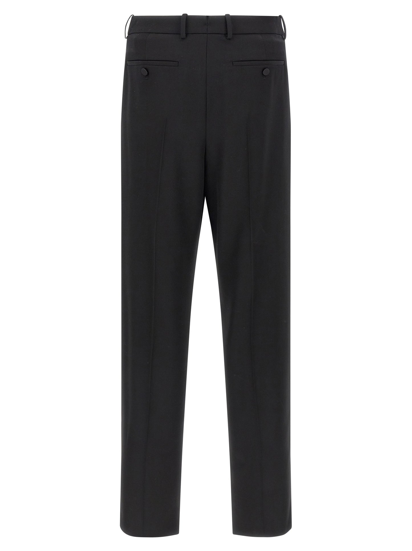 Saint Laurent Black Wool Dress Pants