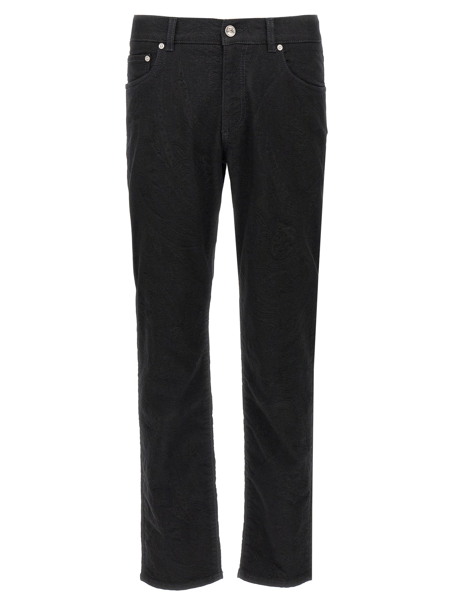Etro Black Cotton Jeans Denim