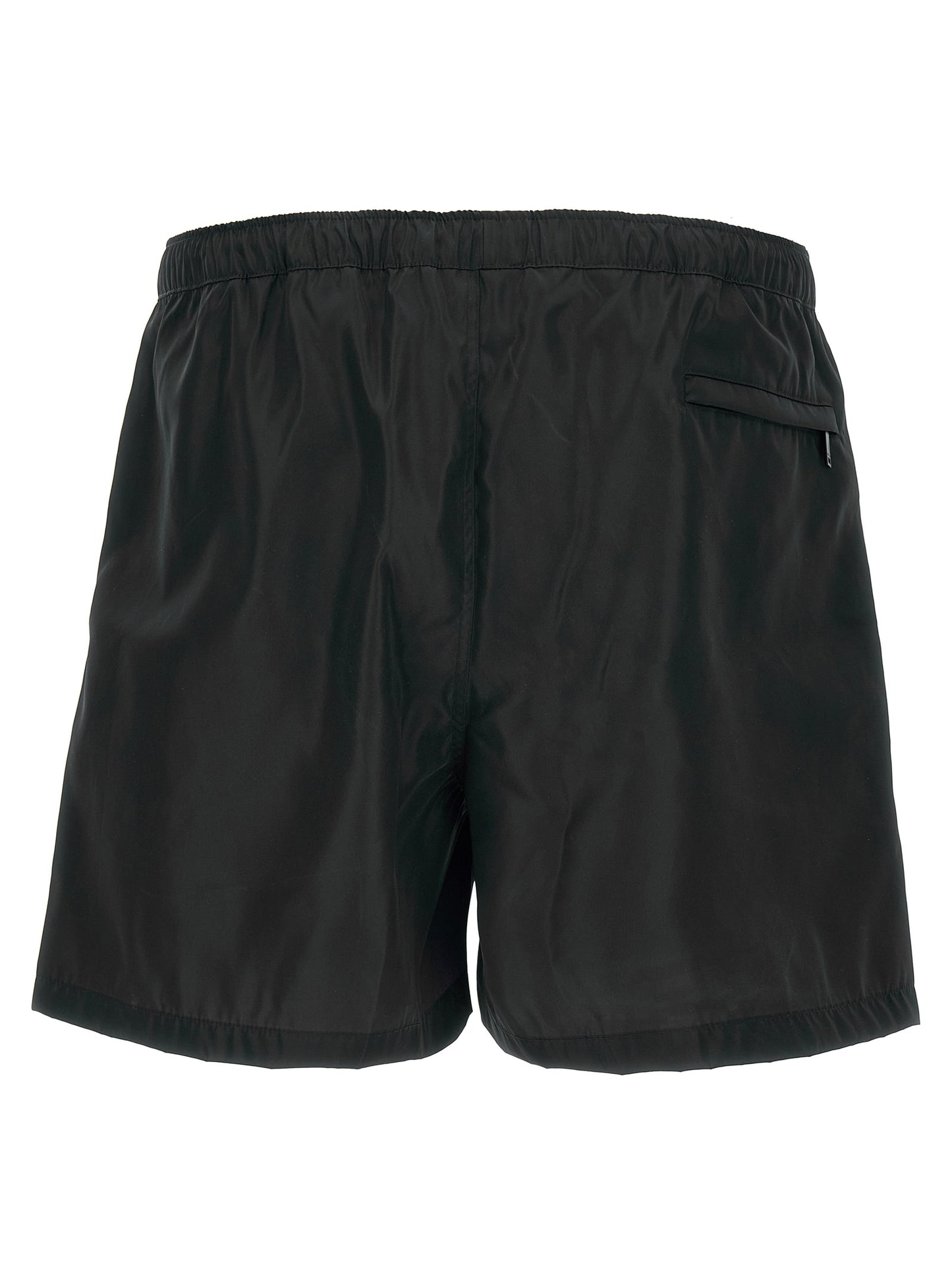 Valentino Garavani Black Polyamide Swim Shorts