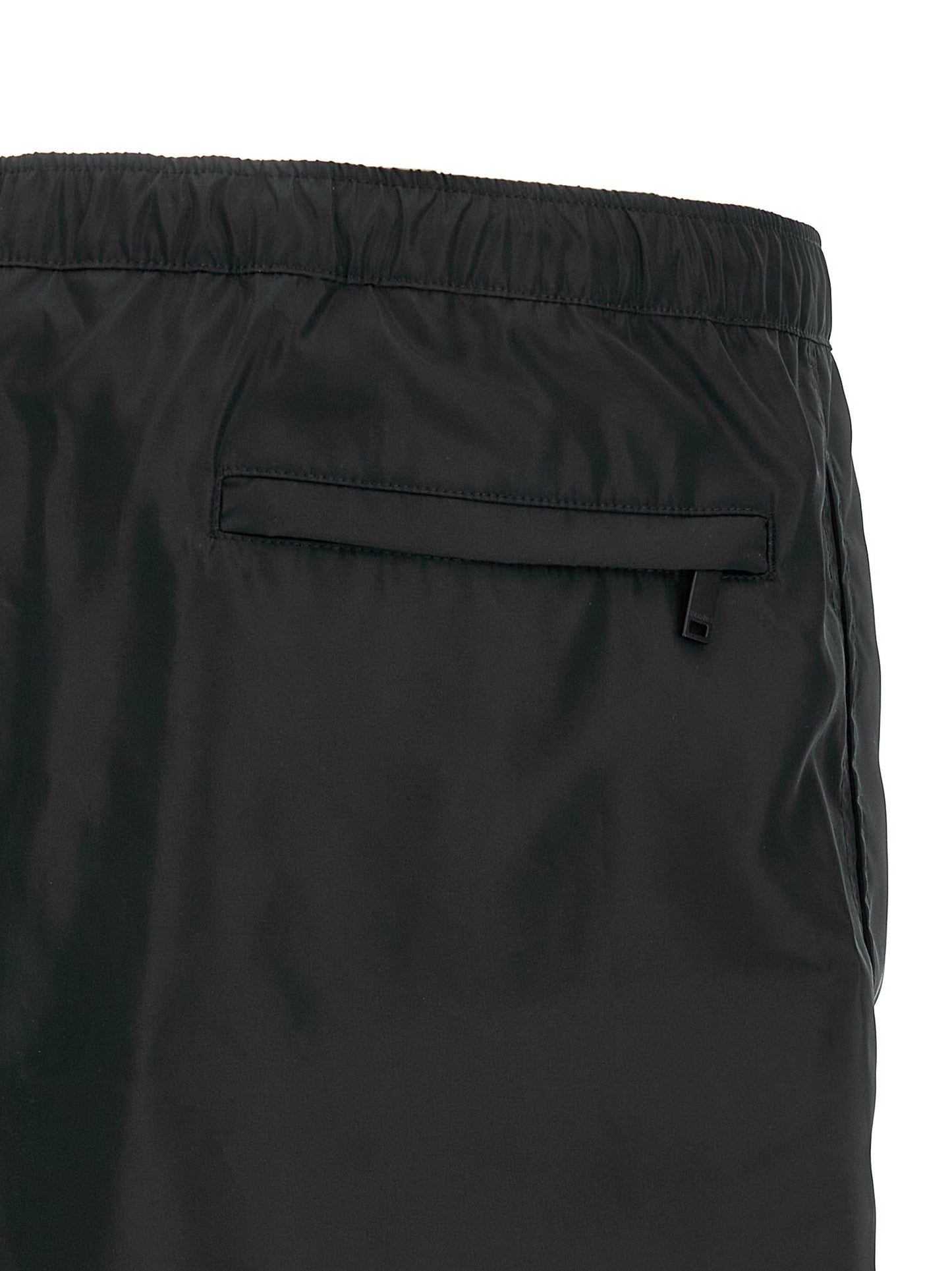 Valentino Garavani Black Polyamide Swim Shorts