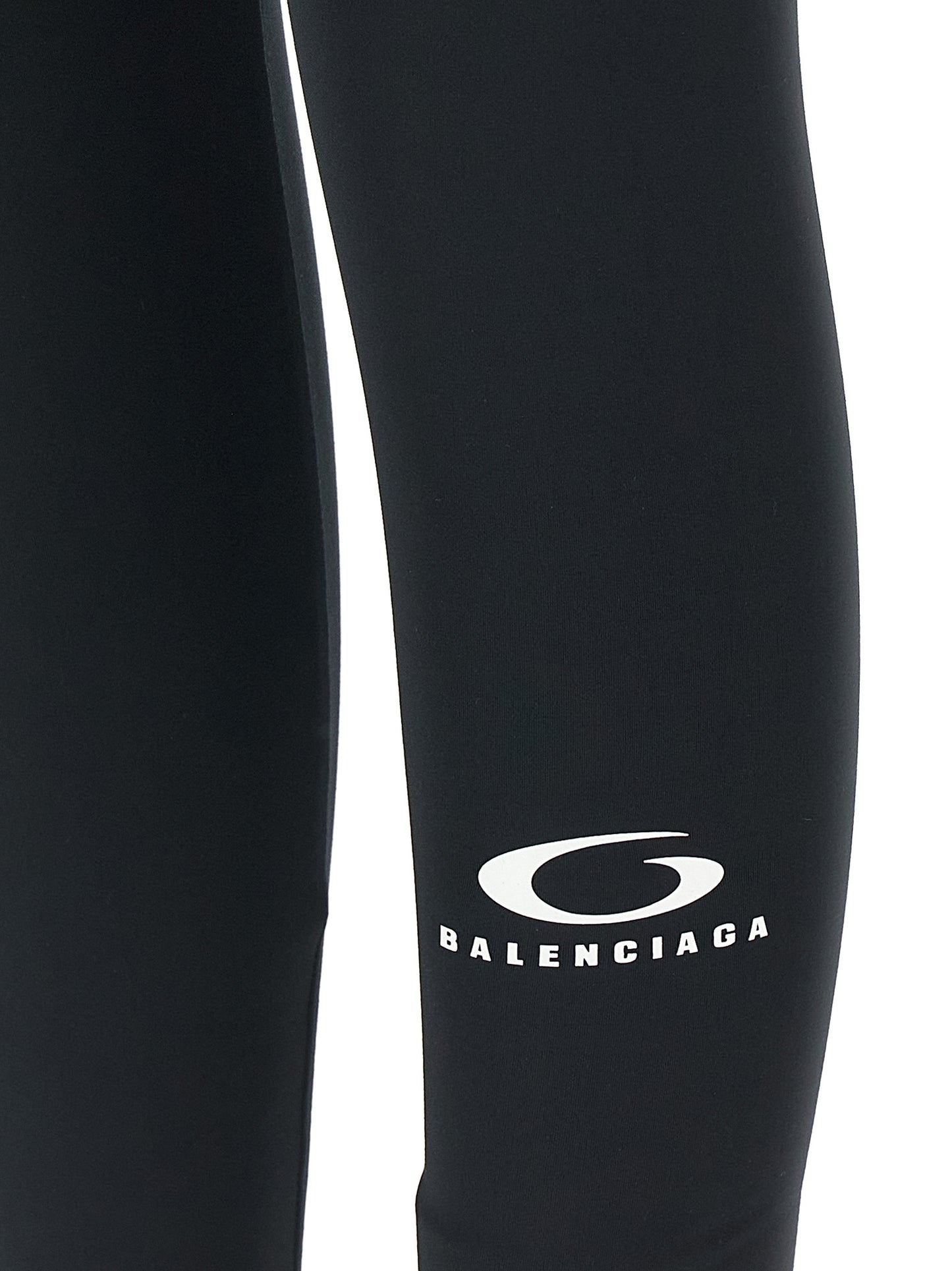 Balenciaga Black Polyester Leggings