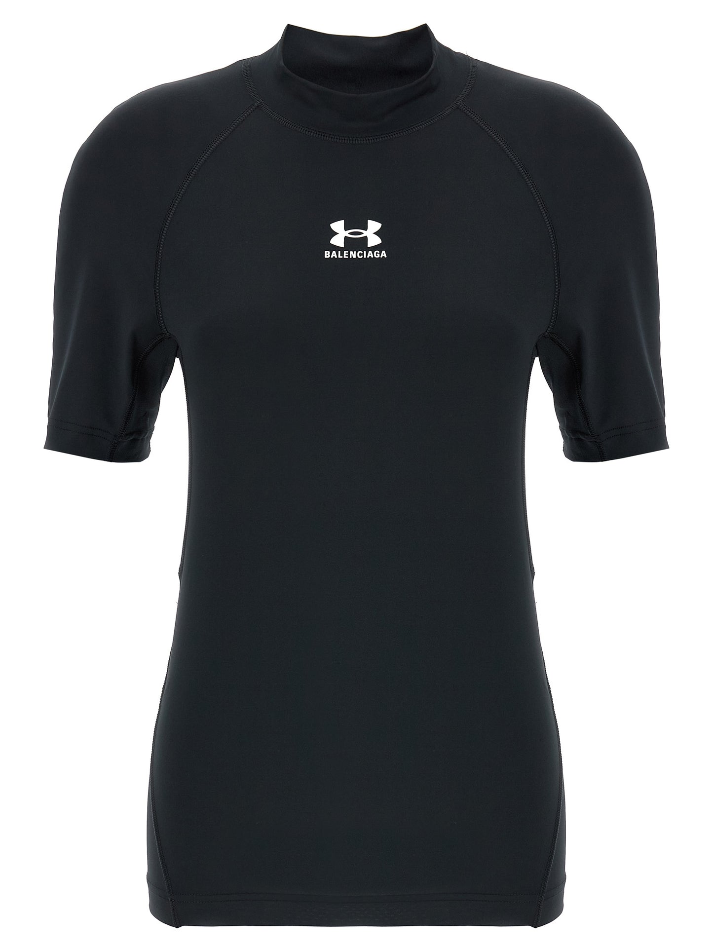 Balenciaga Black Polyester T-Shirt