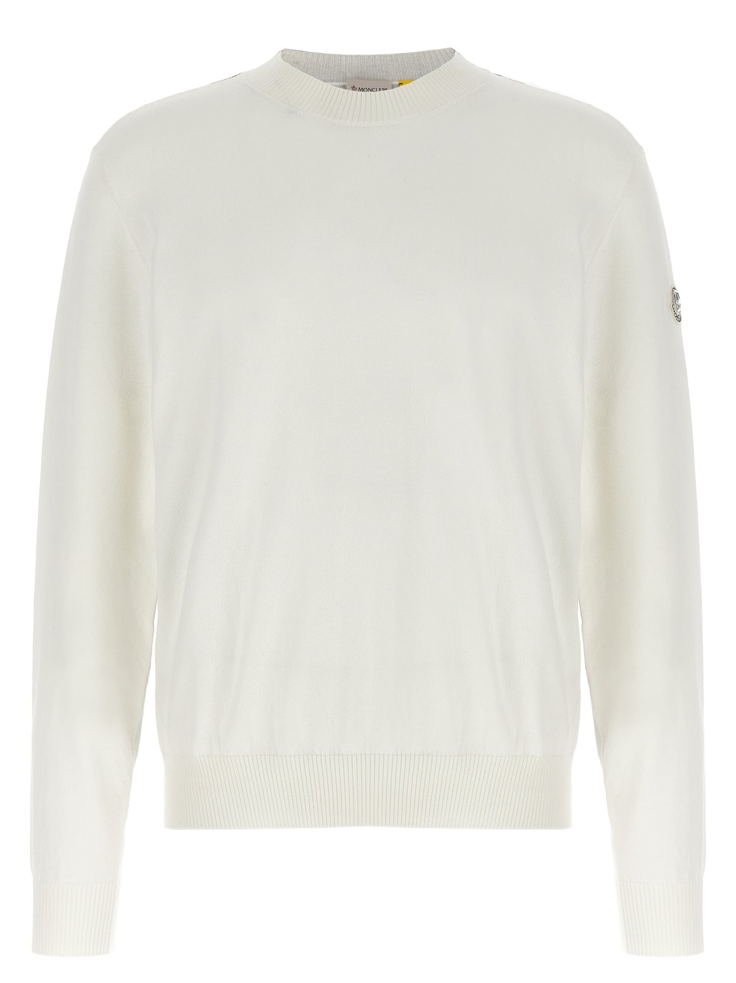MONCLER GENIUS White Cotton Cardigan