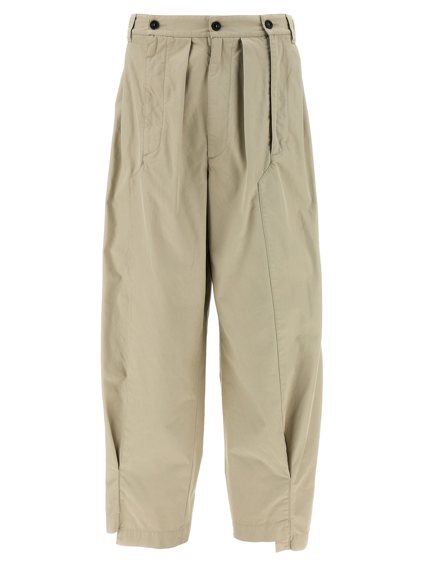 Dsquared² Beige Cotton Casual Pants