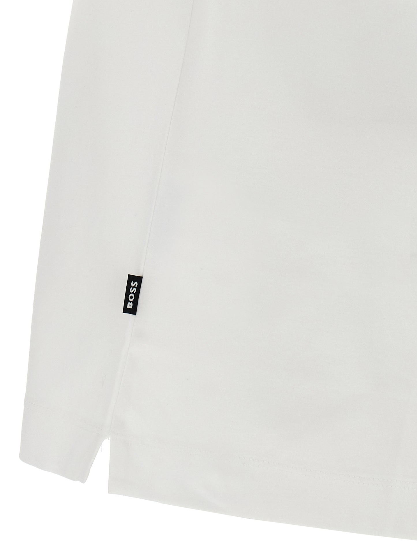 Hugo Boss White Cotton T-Shirt