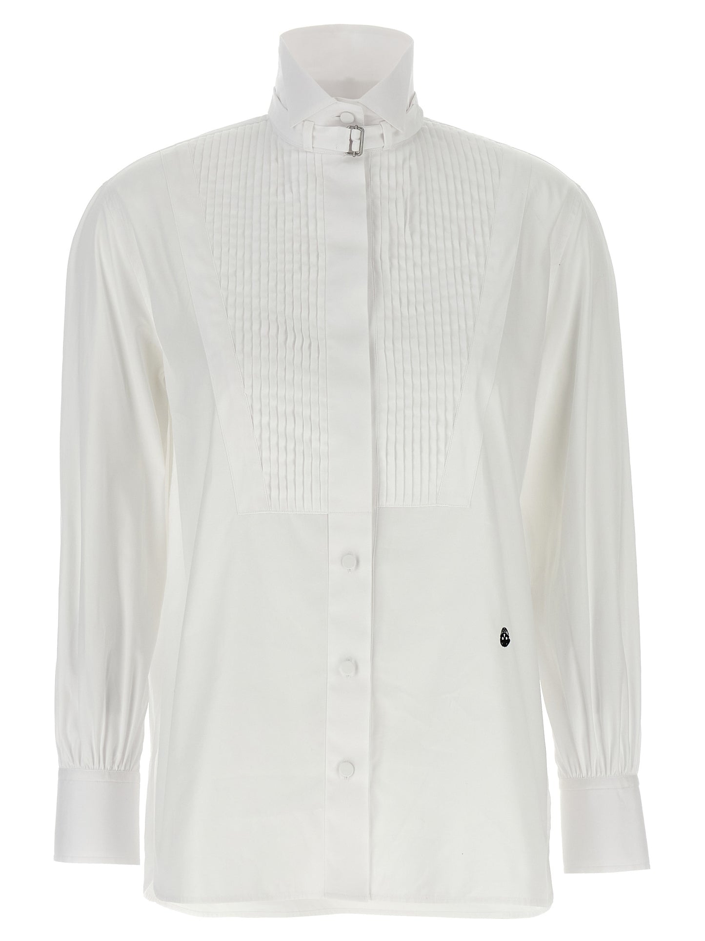 Alexander McQueen White Cotton Blouse