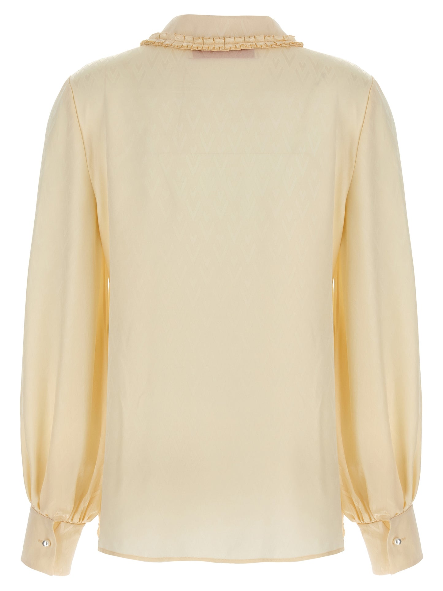 Valentino Garavani Beige Silk Blouse