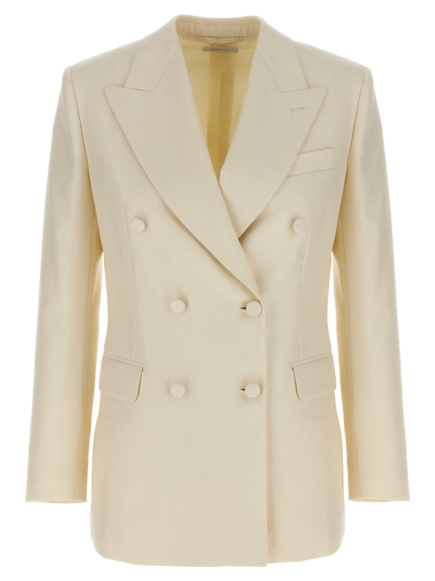Brioni White Wool Blazer