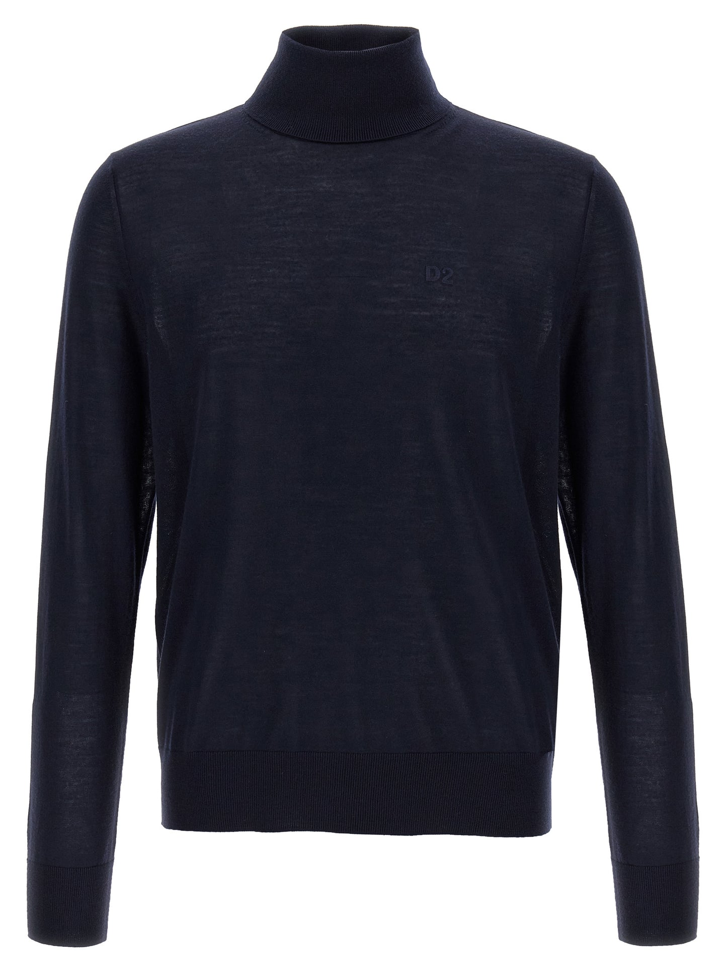 Dsquared² Blue Virgin Wool Cardigan