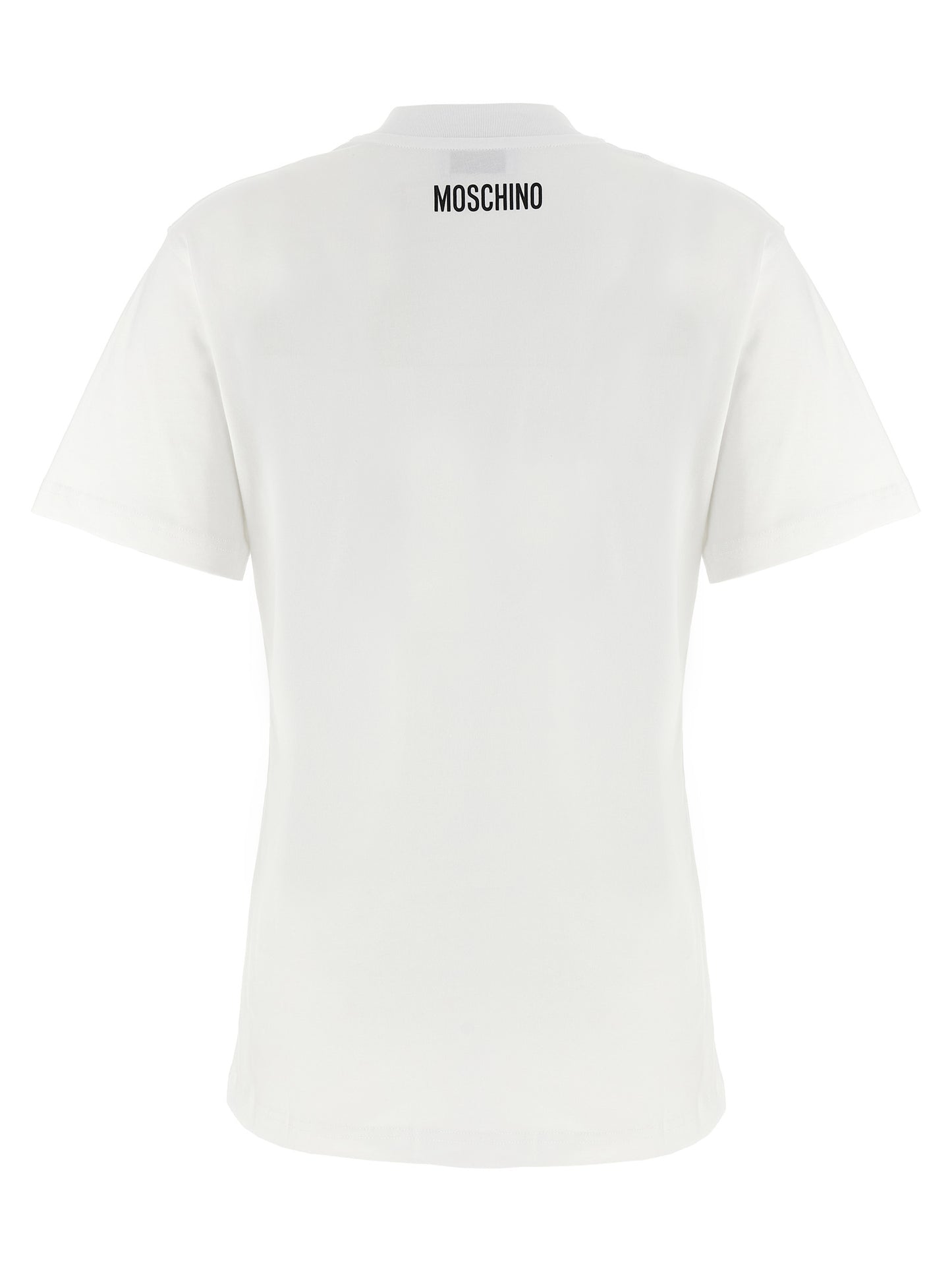 Moschino White Cotton T-Shirt