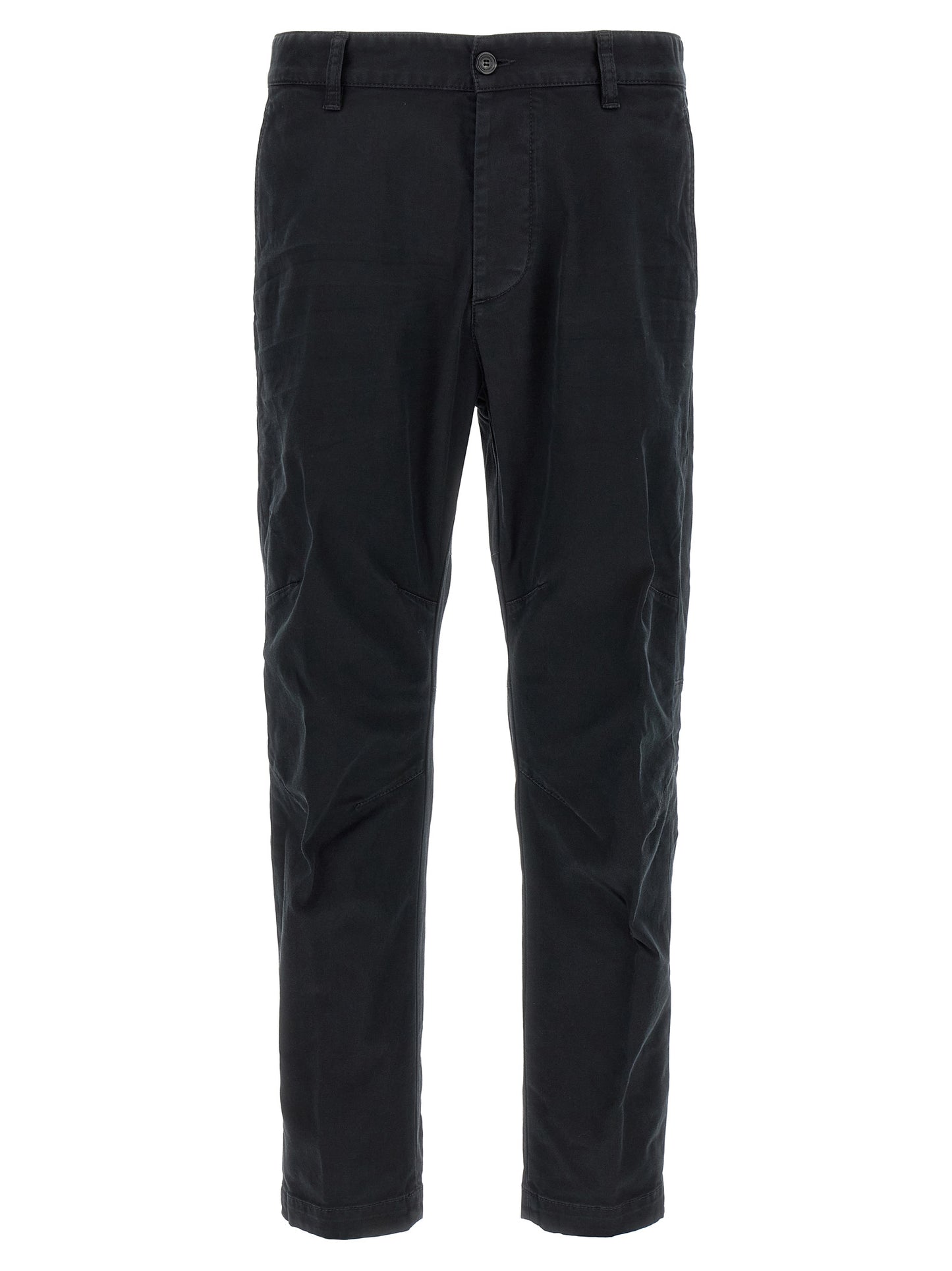 Dsquared² Black Cotton Chino Pants