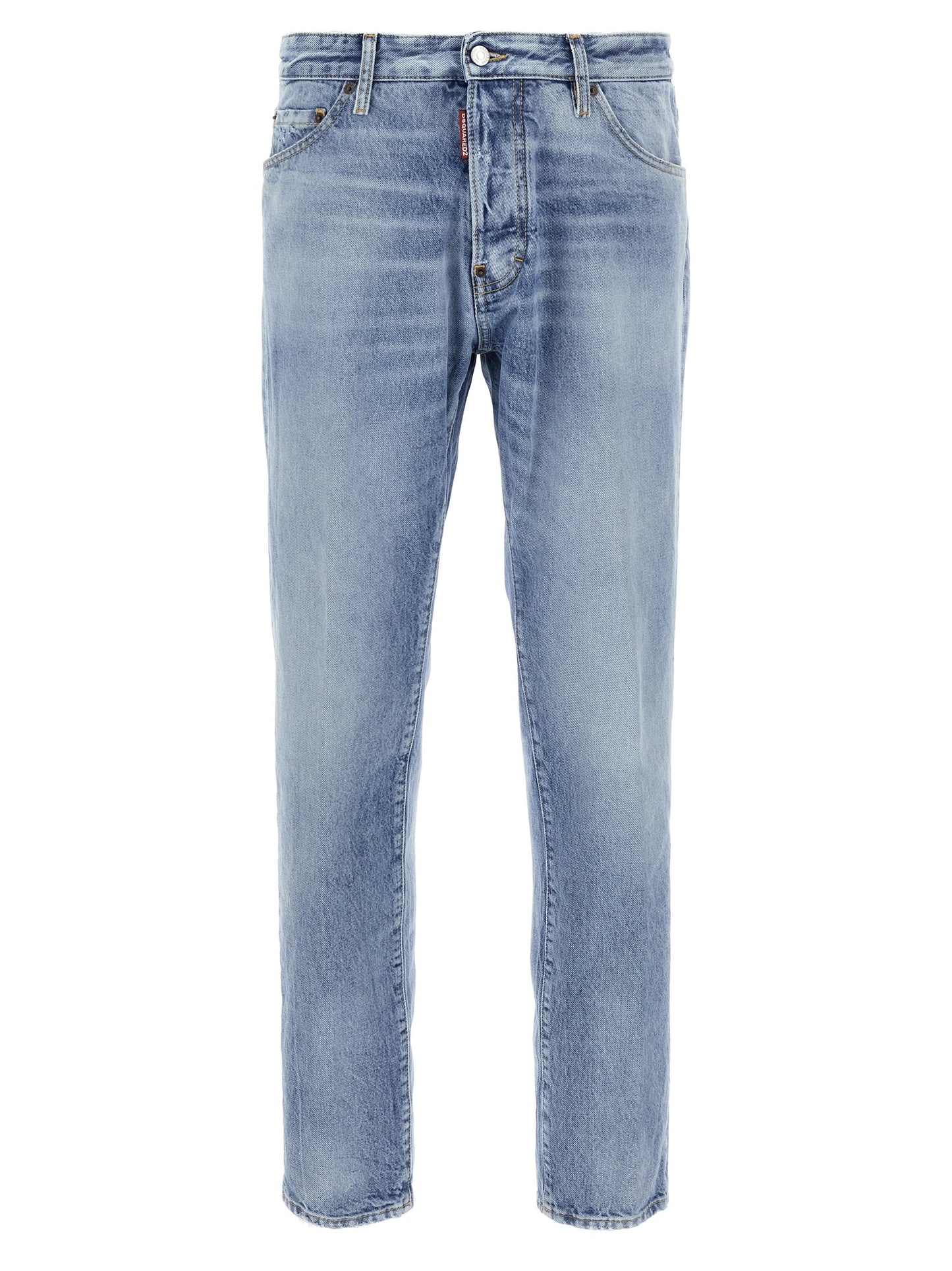 Dsquared² Blue Cotton Skinny Jeans