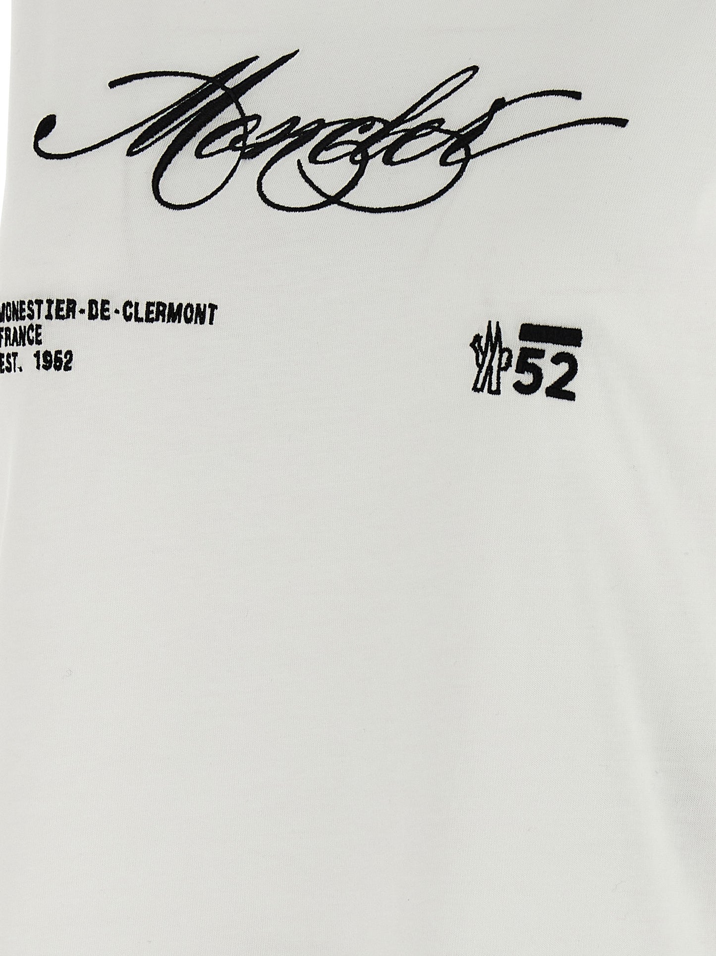 Moncler White Cotton Sportswear