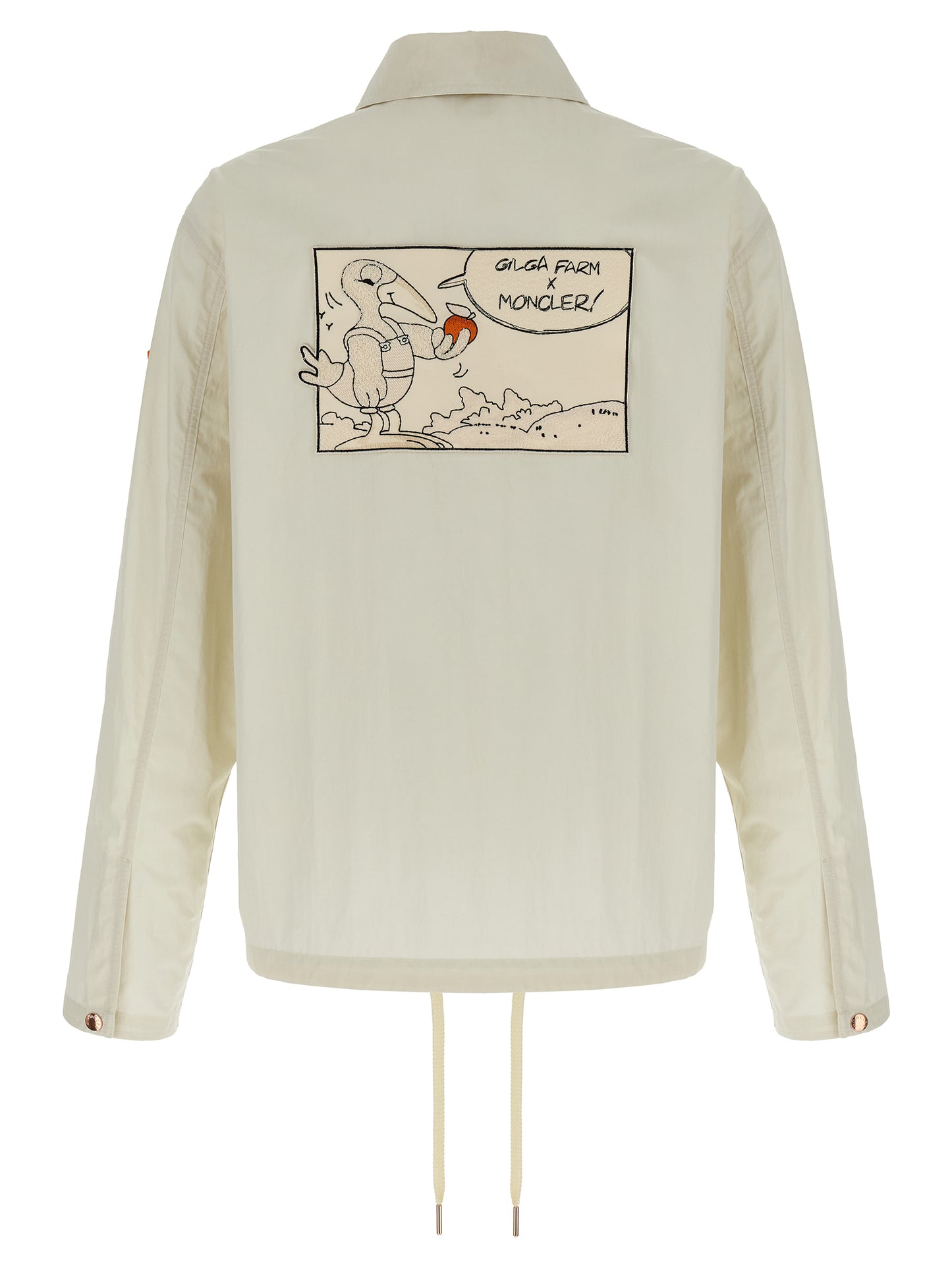 MONCLER GENIUS White Cotton Jacket