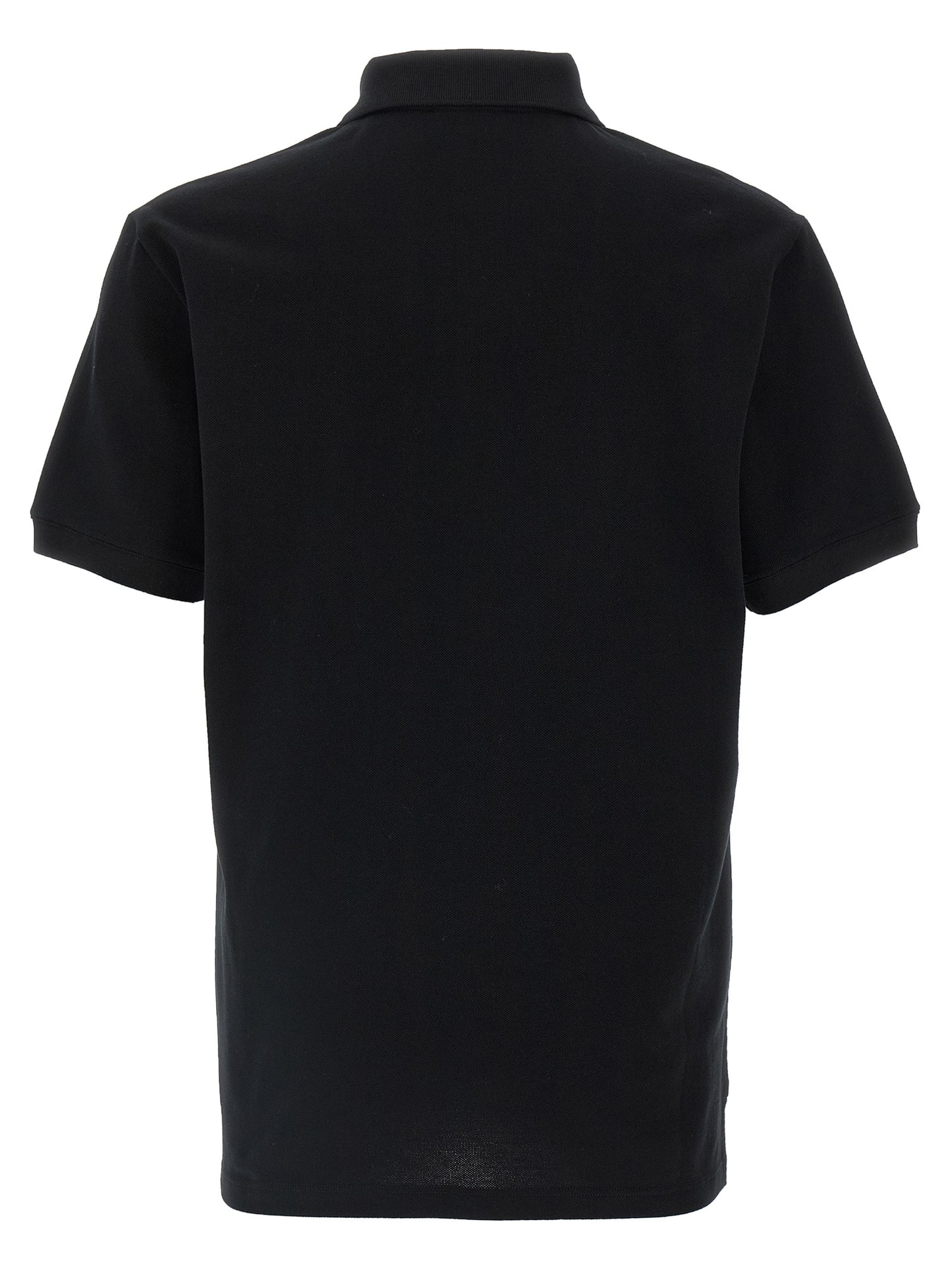 Alexander McQueen Bicolor Cotton Polo Shirt