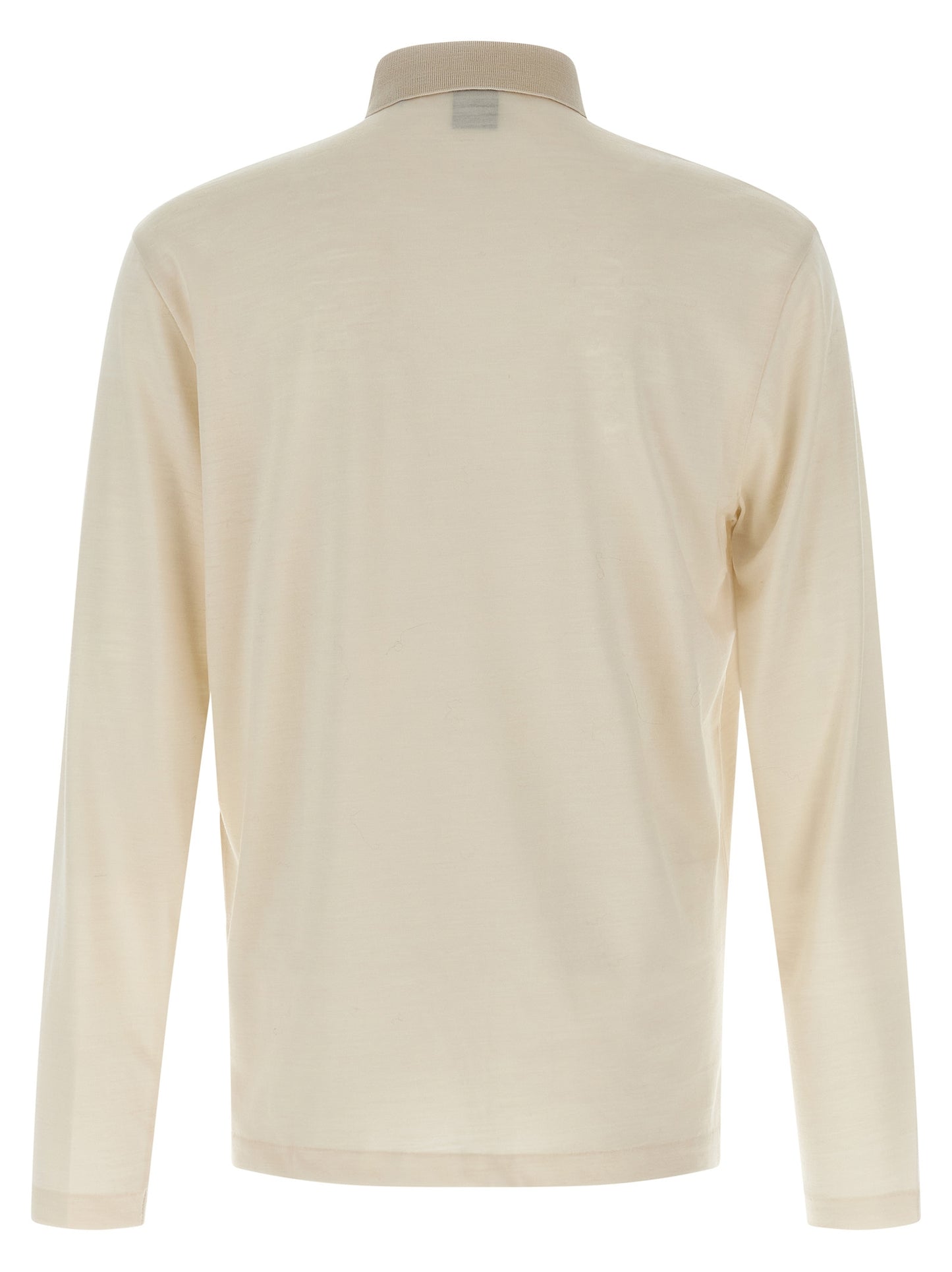 Hugo Boss Beige Wool Polo Shirt