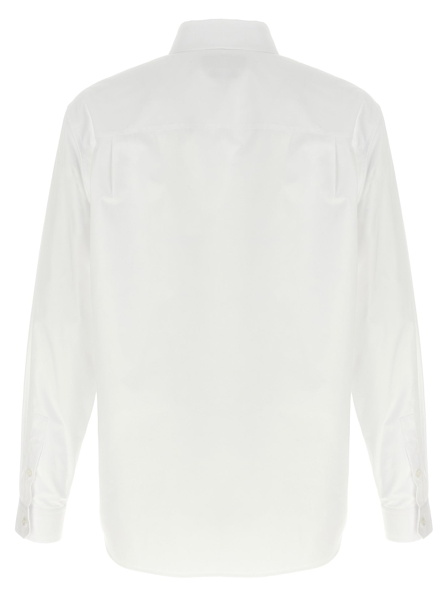 Gucci White Cotton Blouse