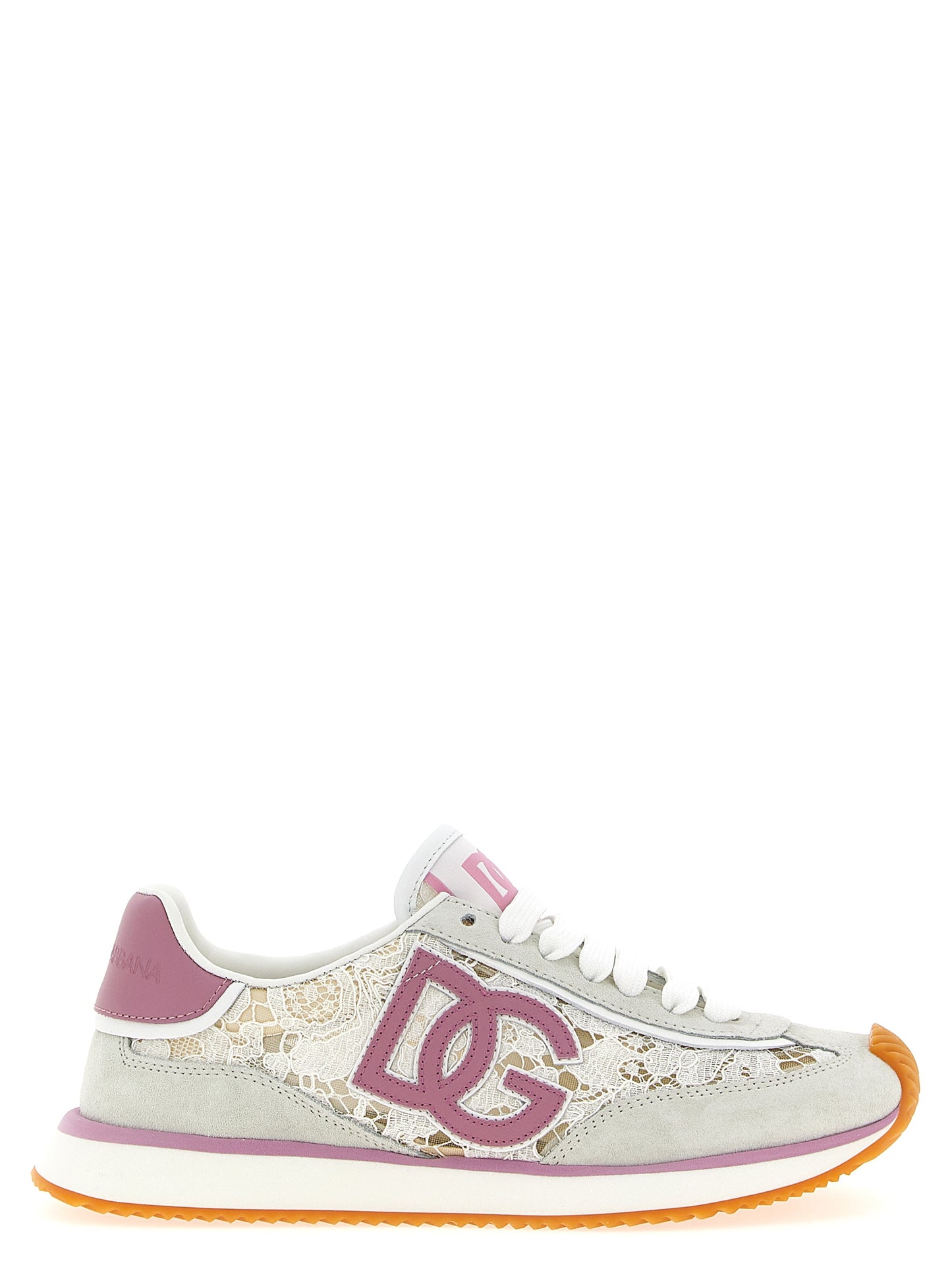 Dolce & Gabbana Multicolor Leather Athletic Sneakers