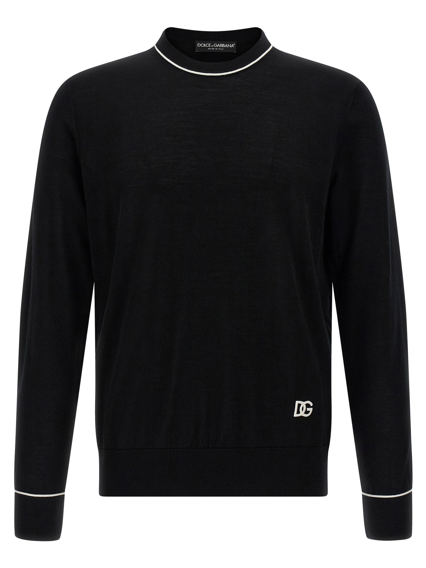 Dolce & Gabbana Black Marabou Cardigan