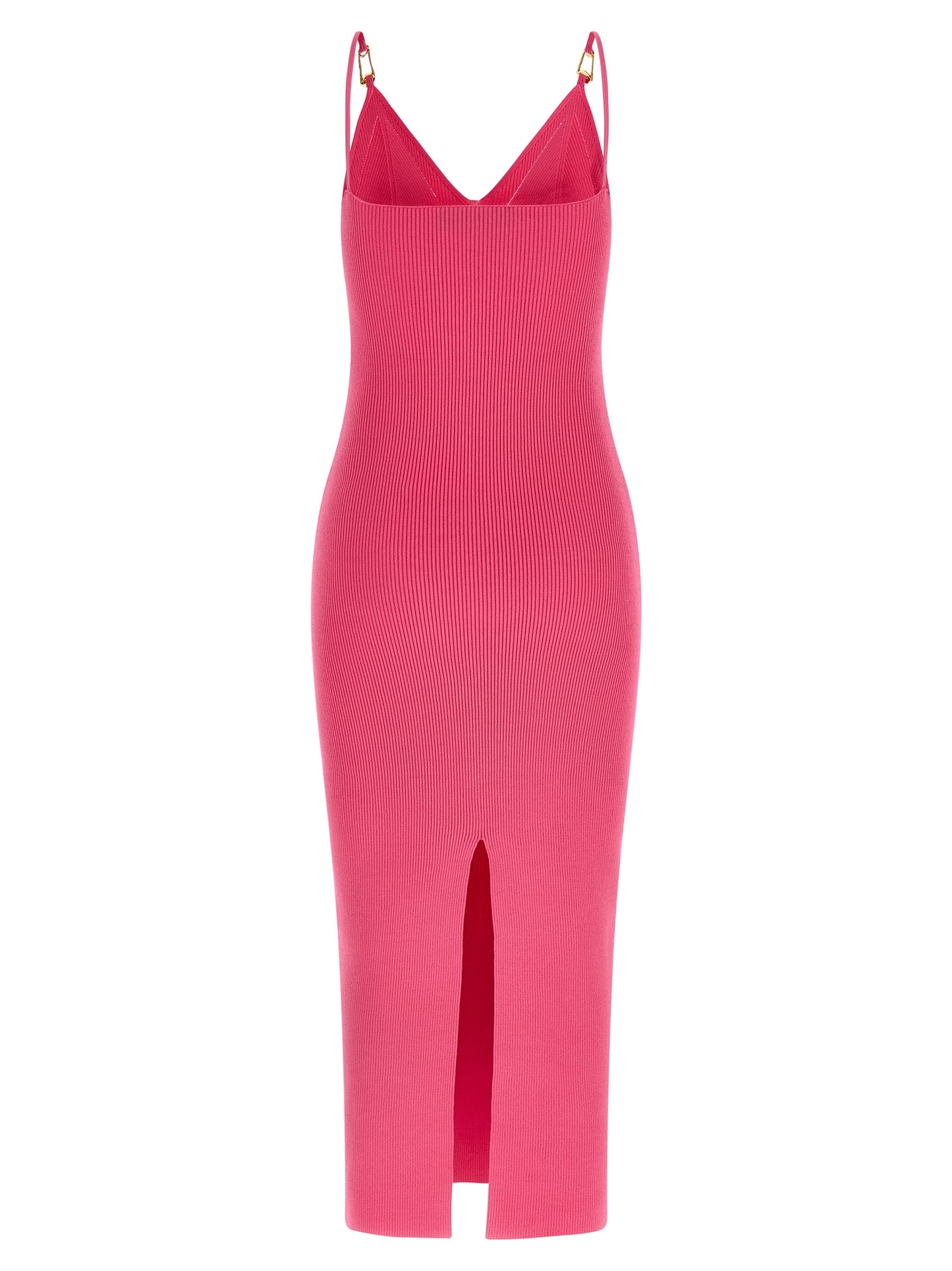 Versace Fuchsia Viscose Midi Dress