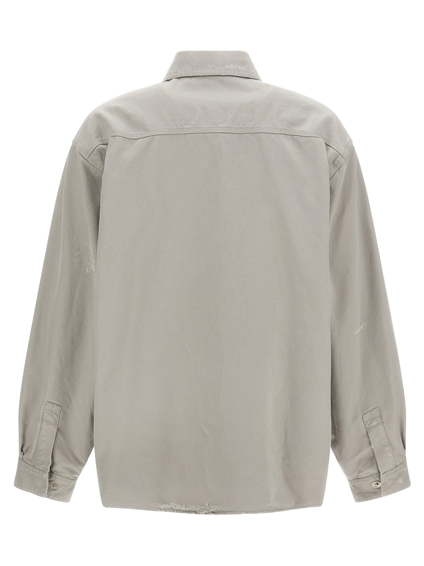 Balenciaga Gray Cotton Blouse