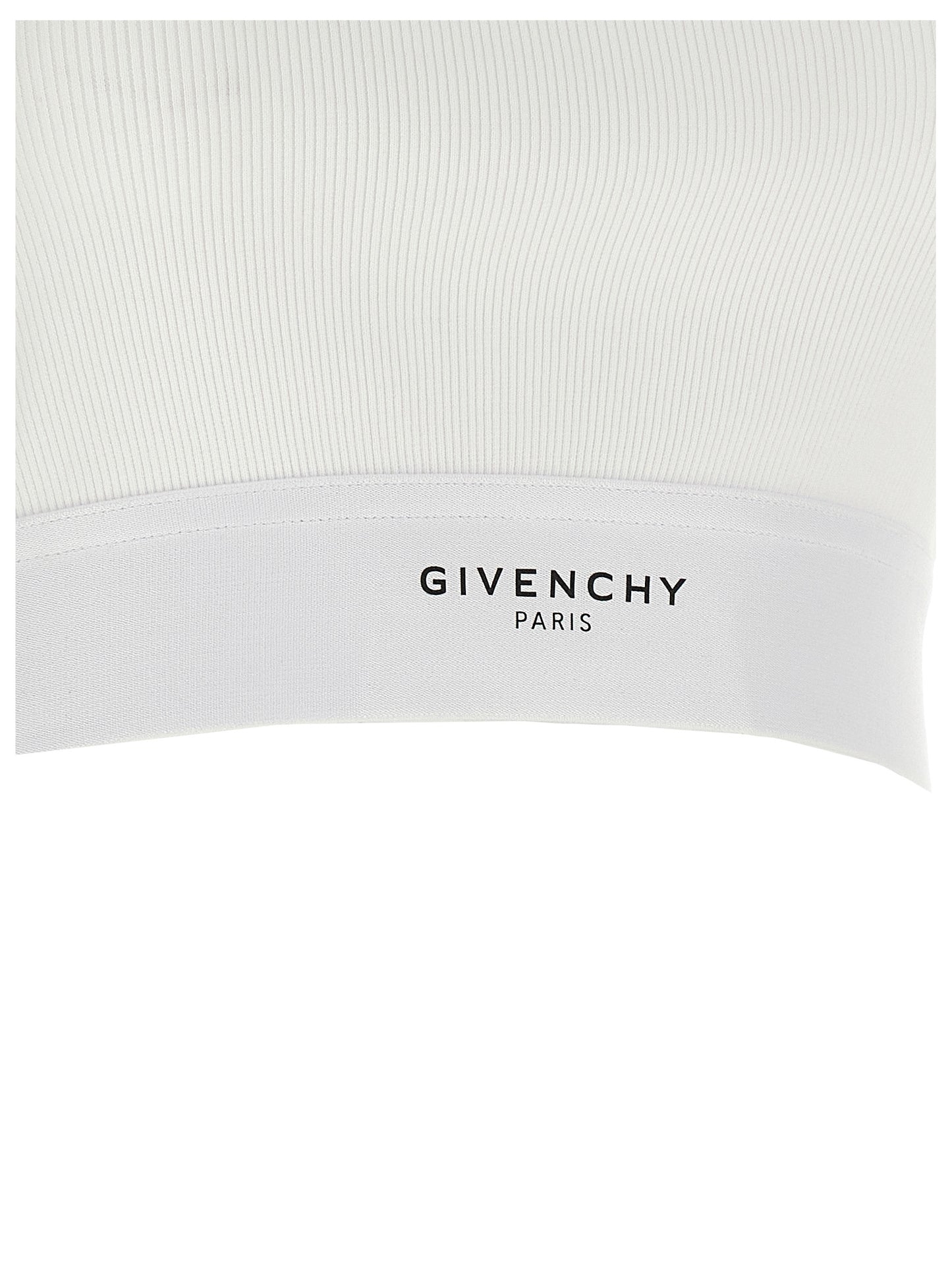 Givenchy White Cotton Tank Tops