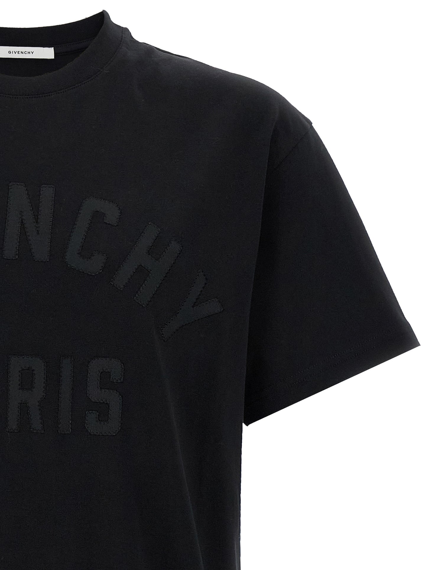 Givenchy Black Cotton T-Shirt