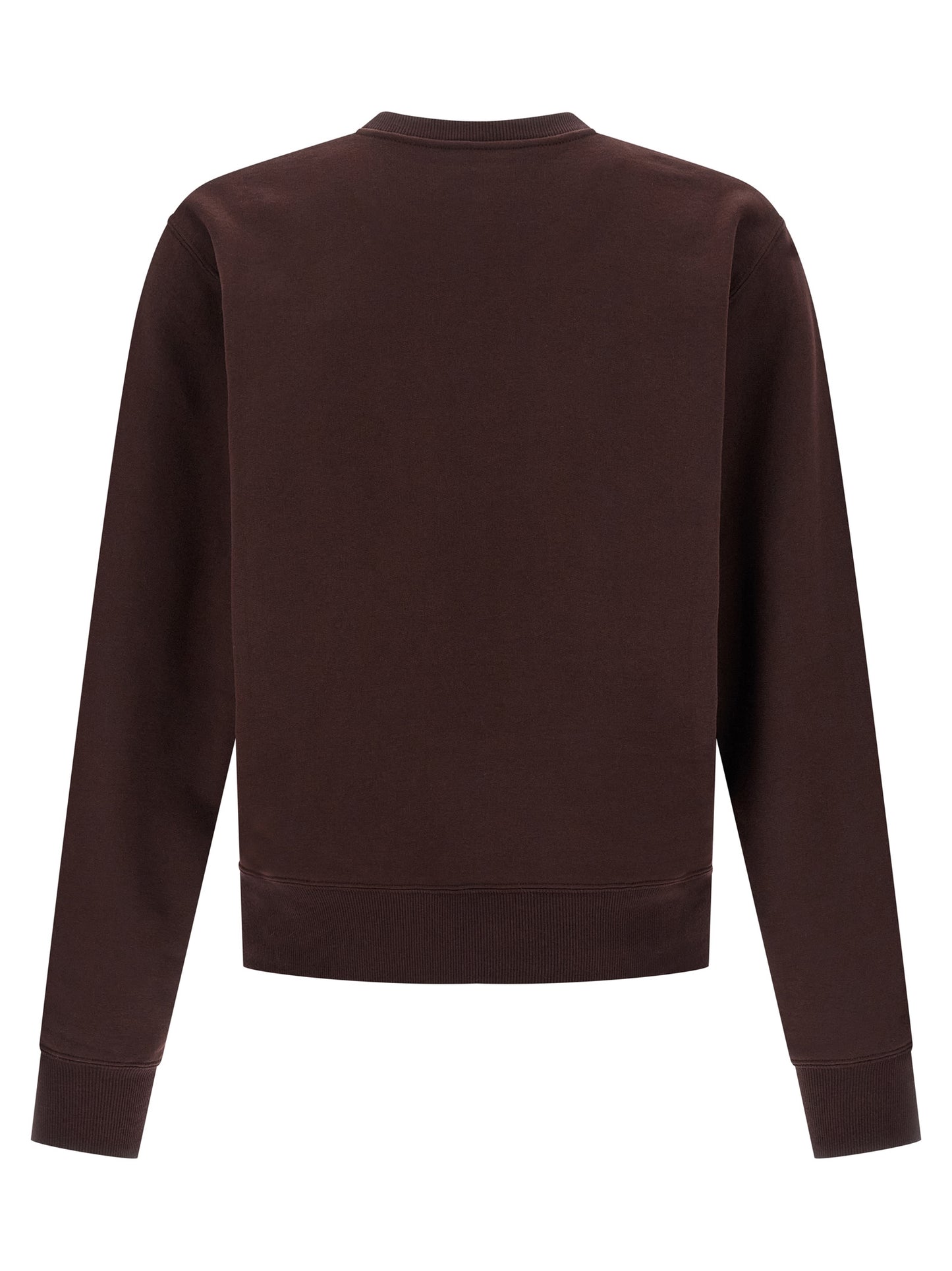 Saint Laurent Bordeaux Cotton Sweatshirt