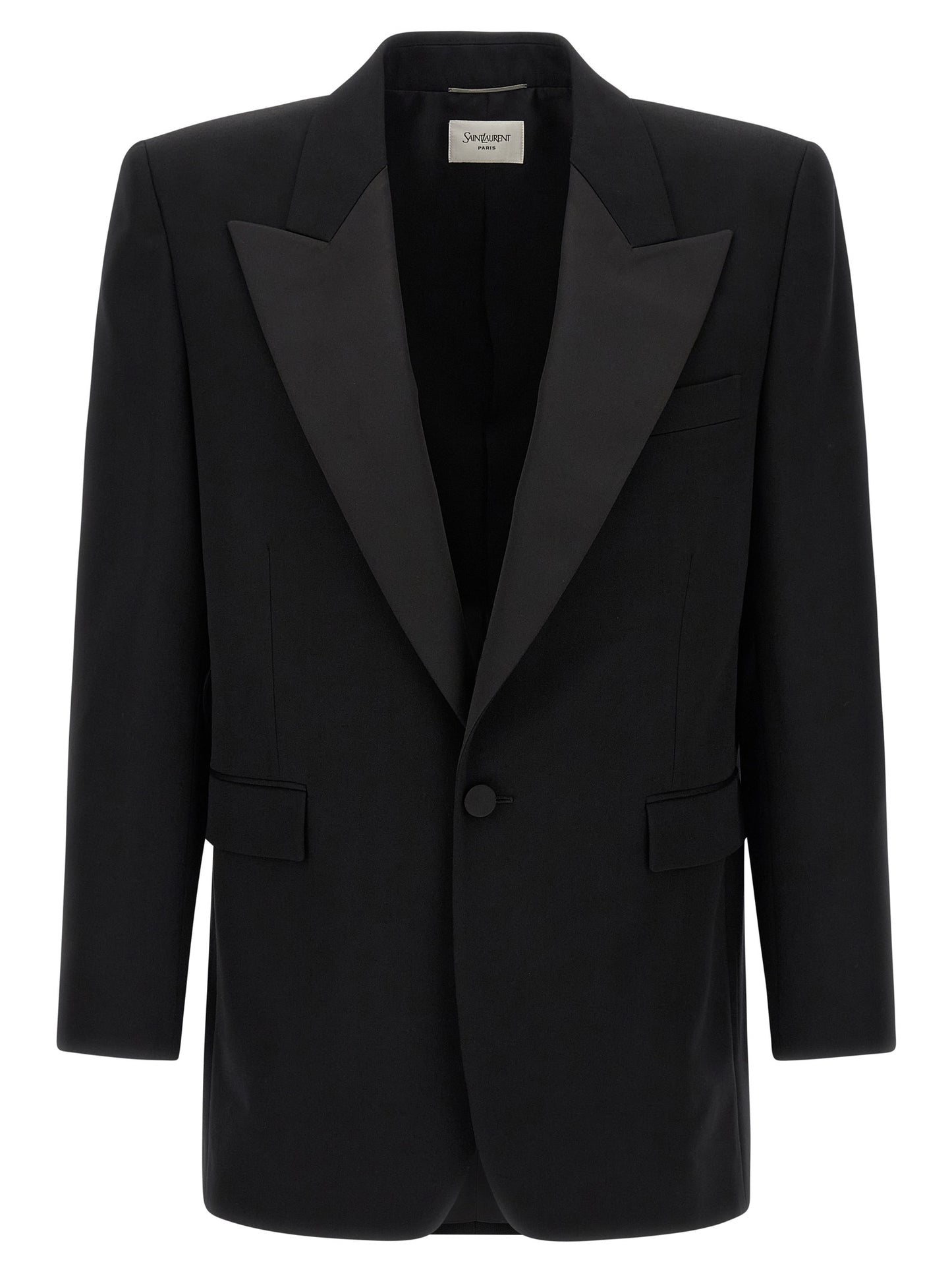 Saint Laurent Black Wool Blazer