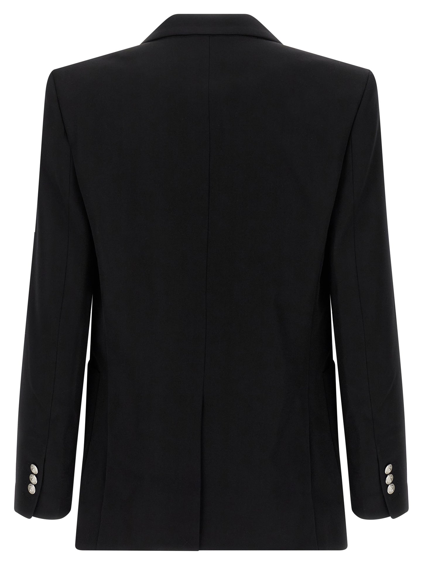 Balmain Black Virgin Wool Blazer