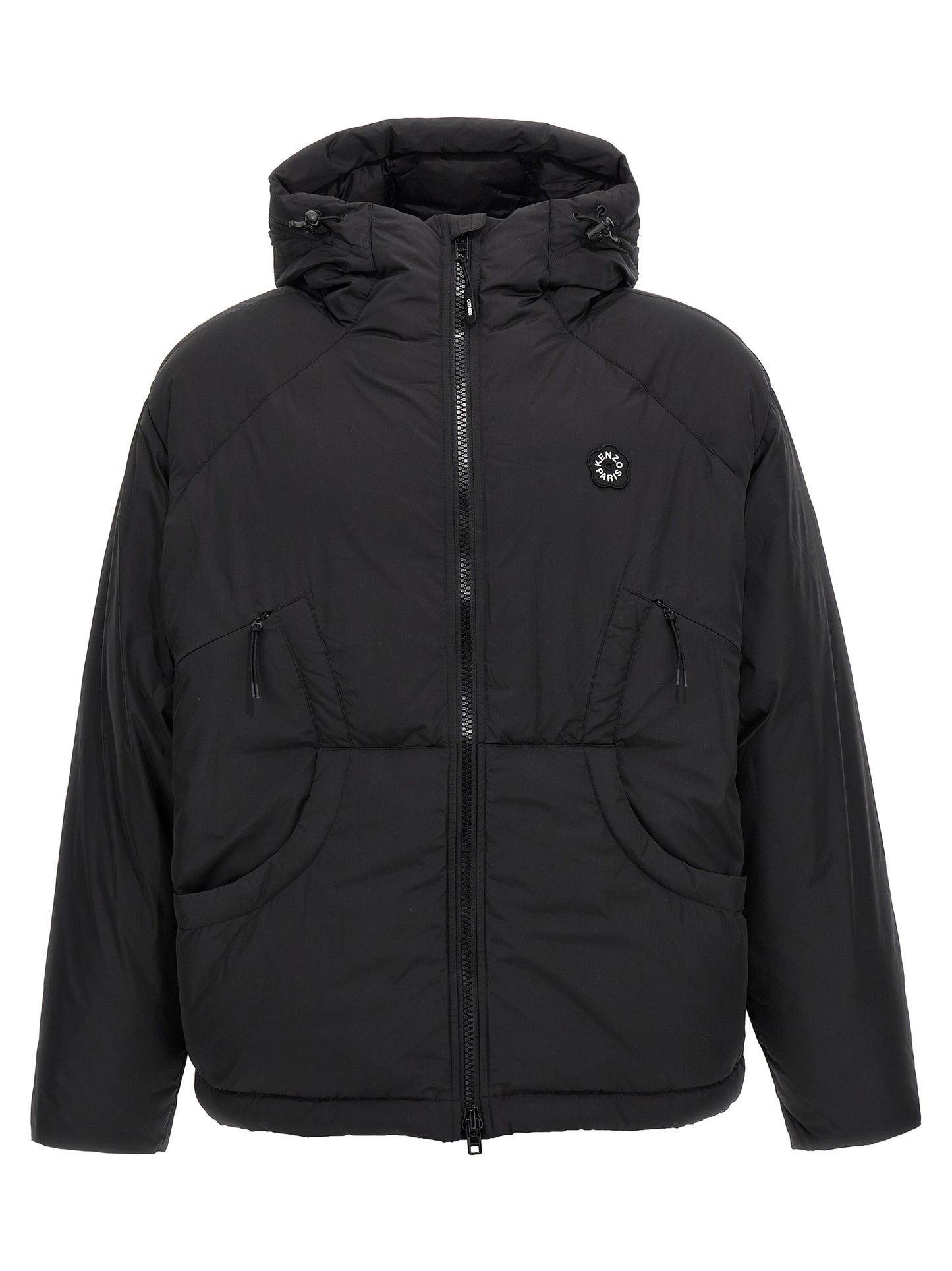 Kenzo Black Polyester Shell Jacket