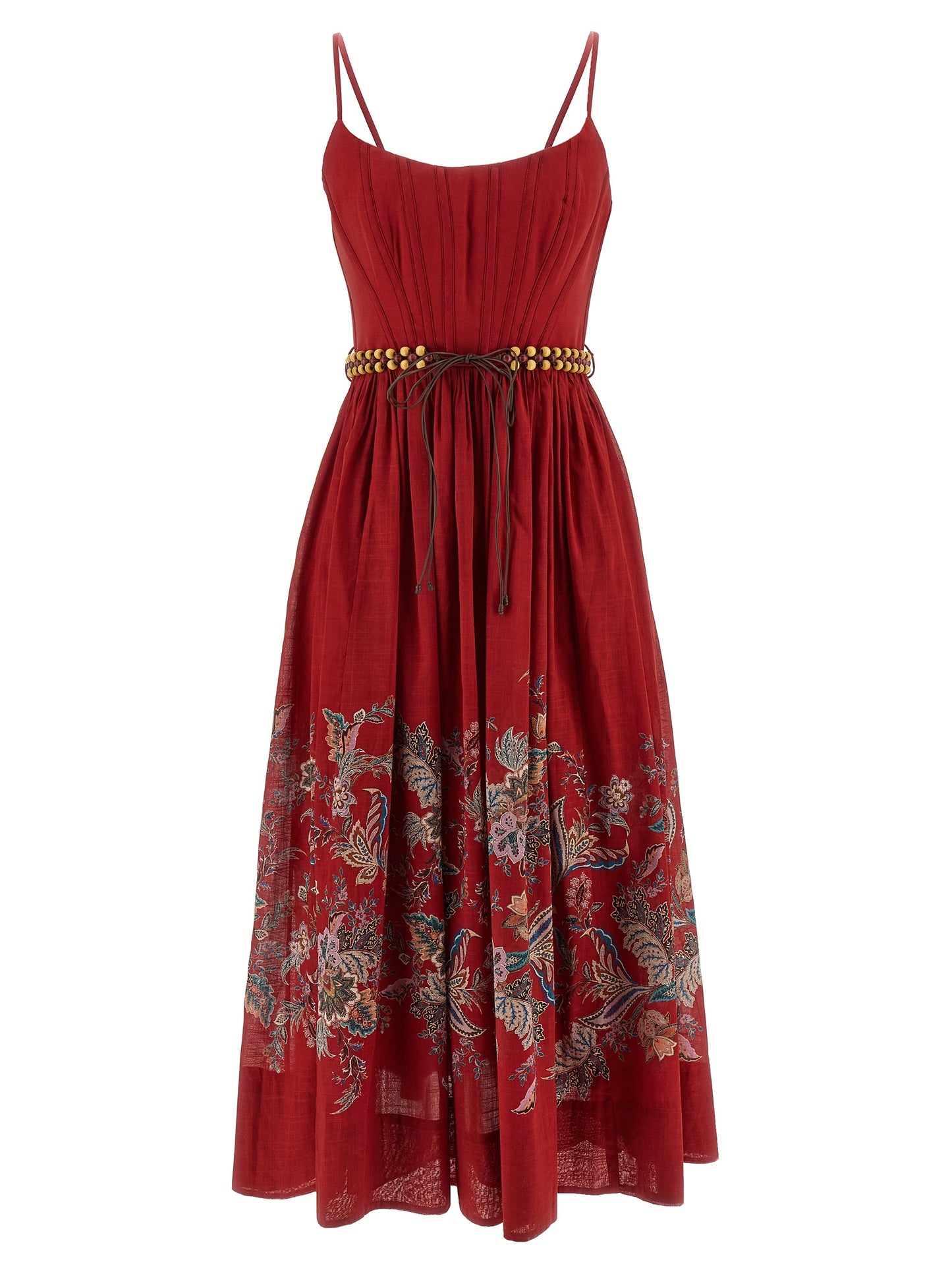 Zimmermann Multicolor Cotton Midi Dress