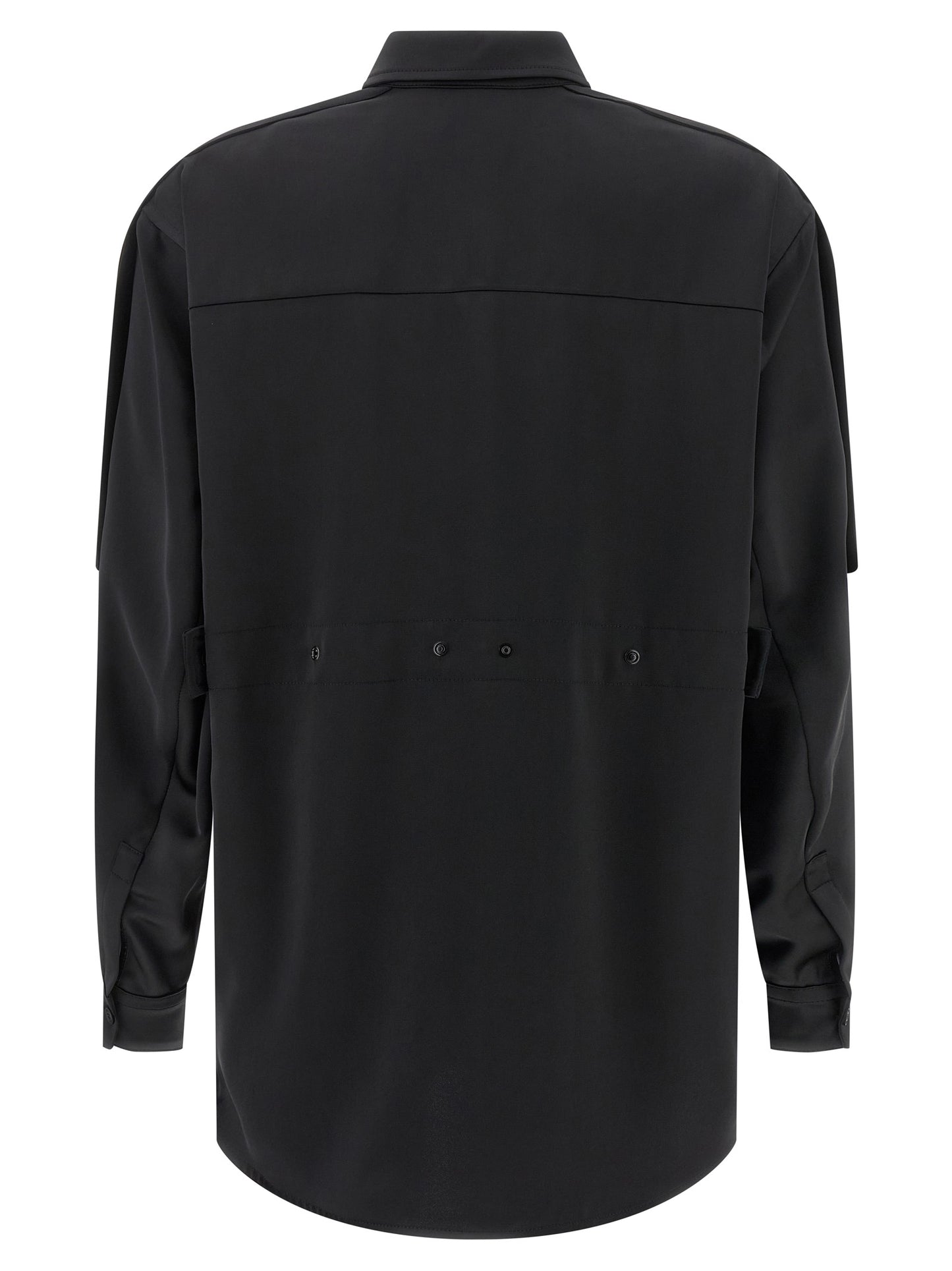 MONCLER GENIUS Black Polyester Blouse