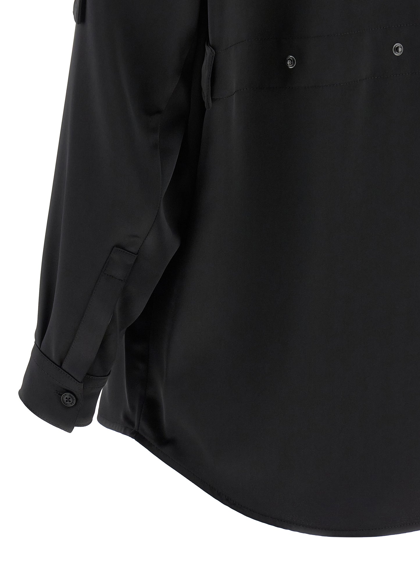 MONCLER GENIUS Black Polyester Blouse