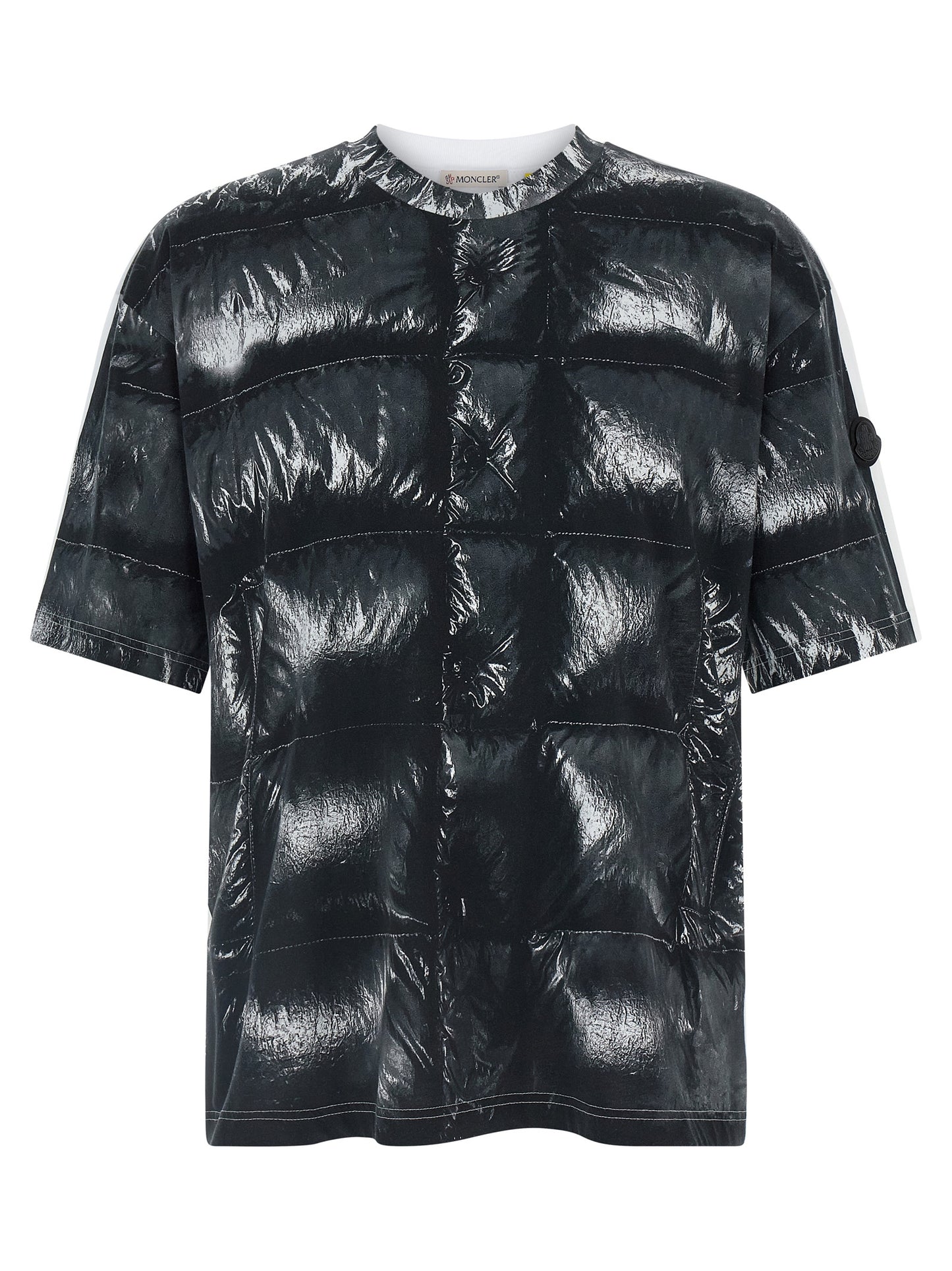MONCLER GENIUS Black Cotton T-Shirt