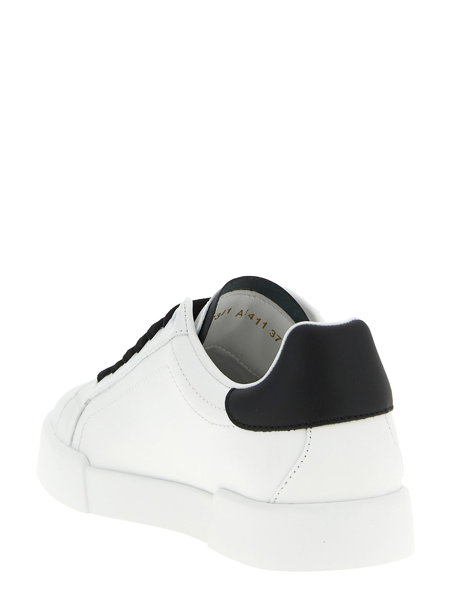 Dolce & Gabbana Bicolor Calfskin Sneakers