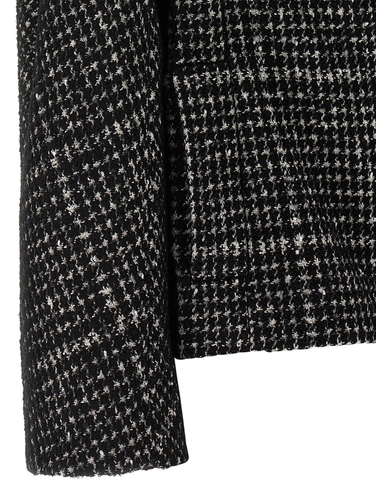 Dolce & Gabbana Bicolor Cotton Coat