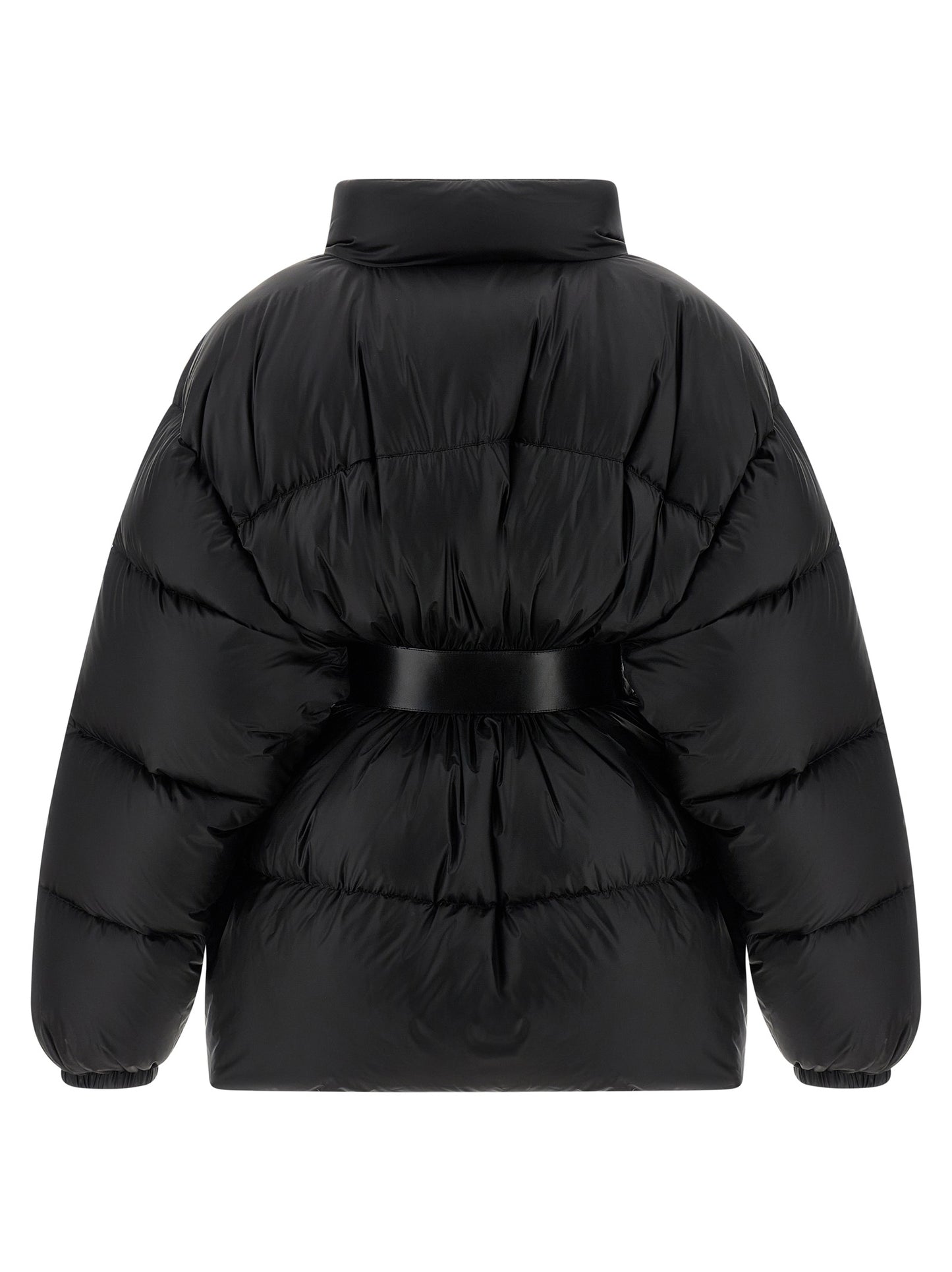 Balenciaga Black Polyamide Full-Length Jacket