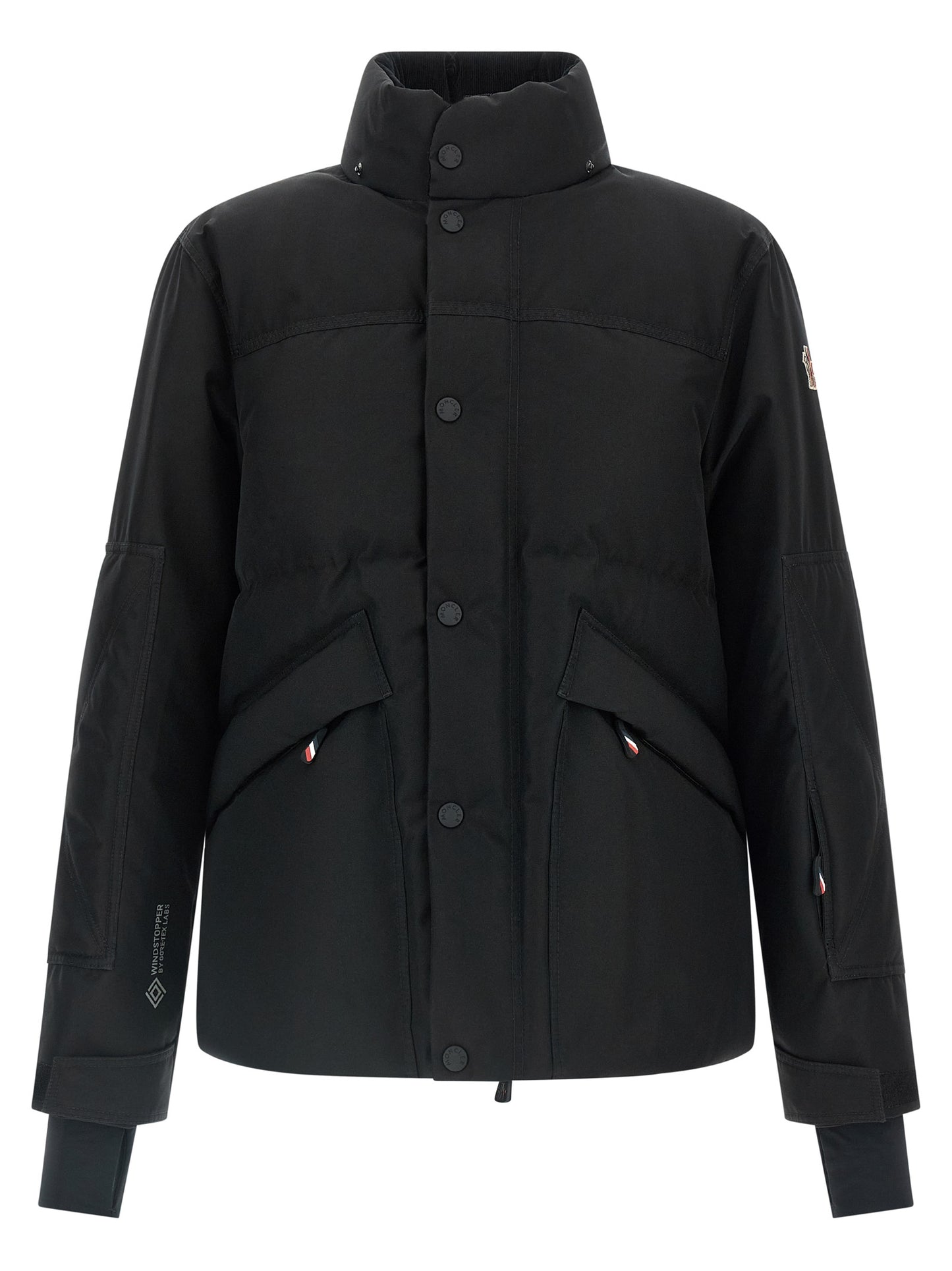 Moncler Grenoble Black Polyester Shell Jacket