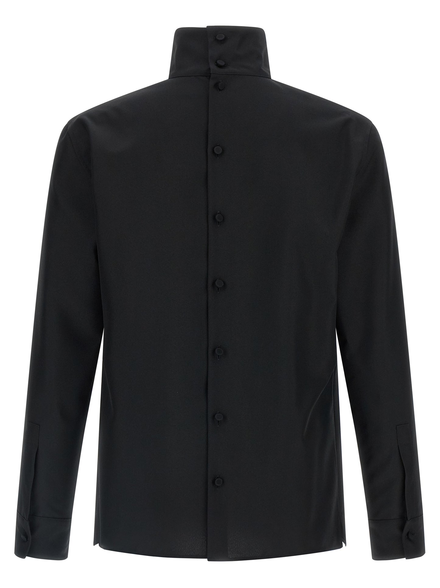 Gucci Black Polyester Blouse