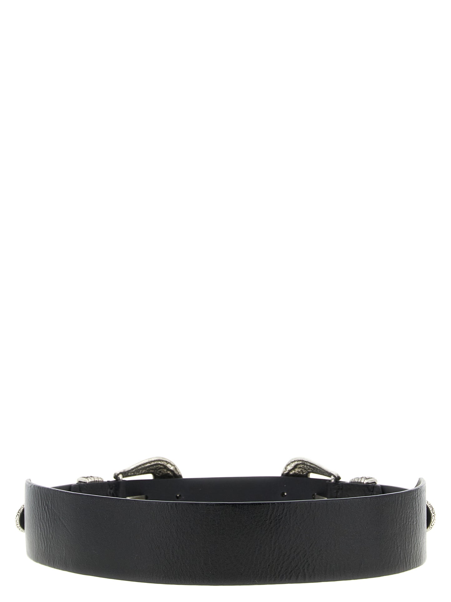 Golden Goose Black Cowhide Regular Belt