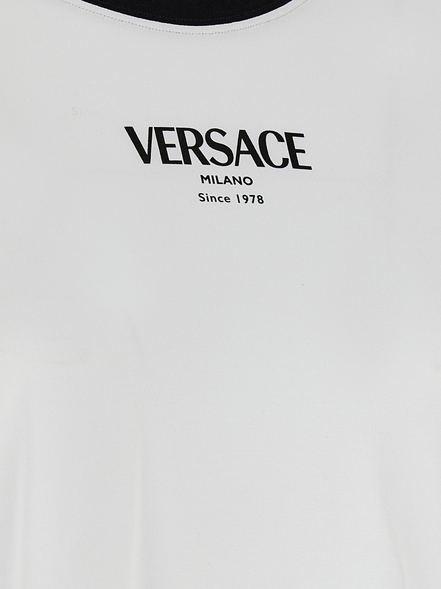 Versace Bicolor Viscose T-Shirt