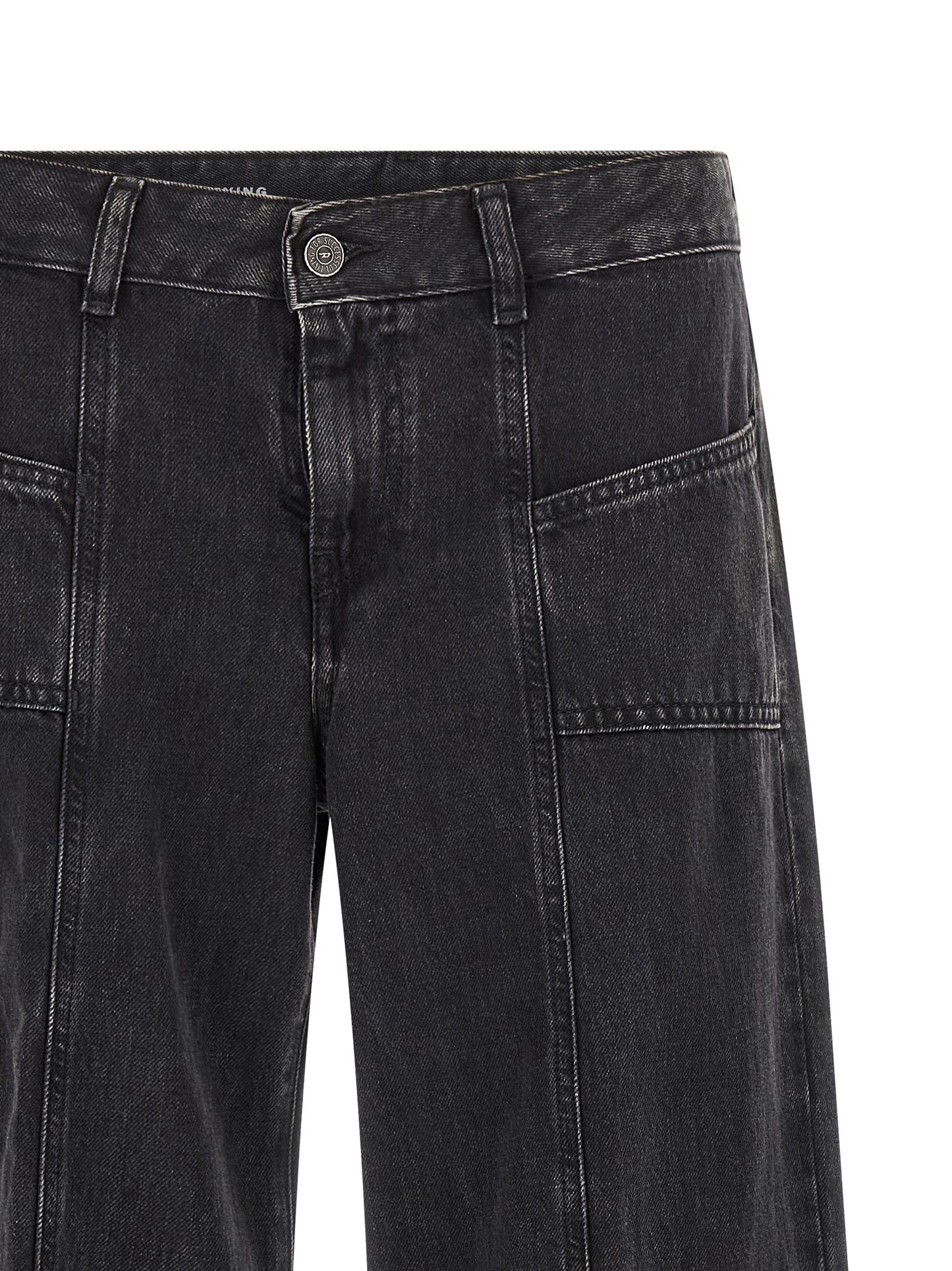 Diesel Black Cotton Jeans Denim