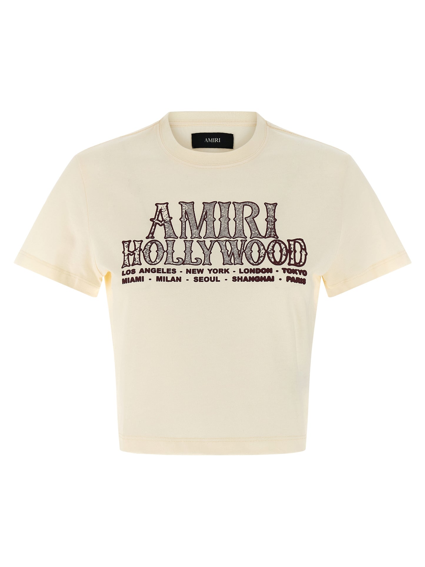 Amiri White Cotton T-Shirt