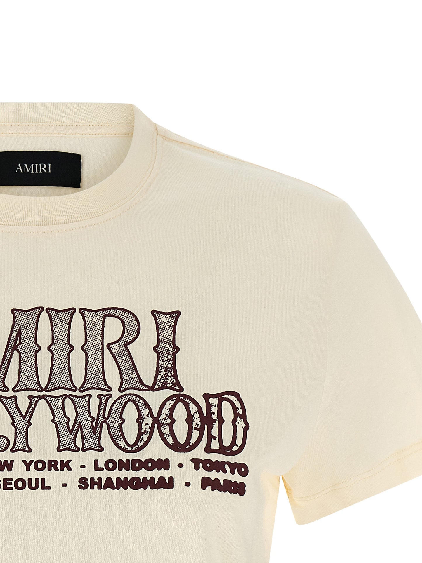 Amiri White Cotton T-Shirt