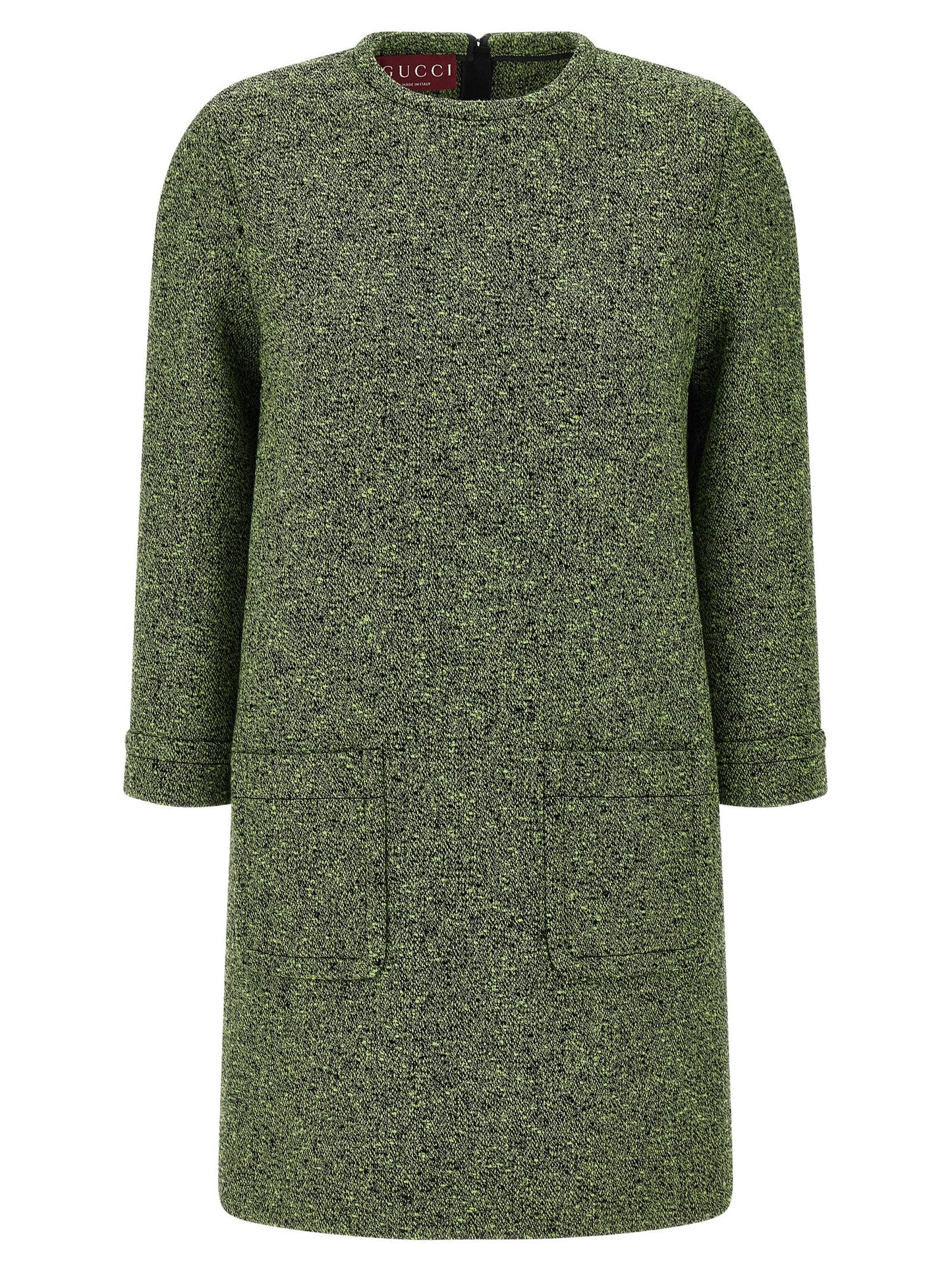 Gucci Bicolor Cotton Short Dress