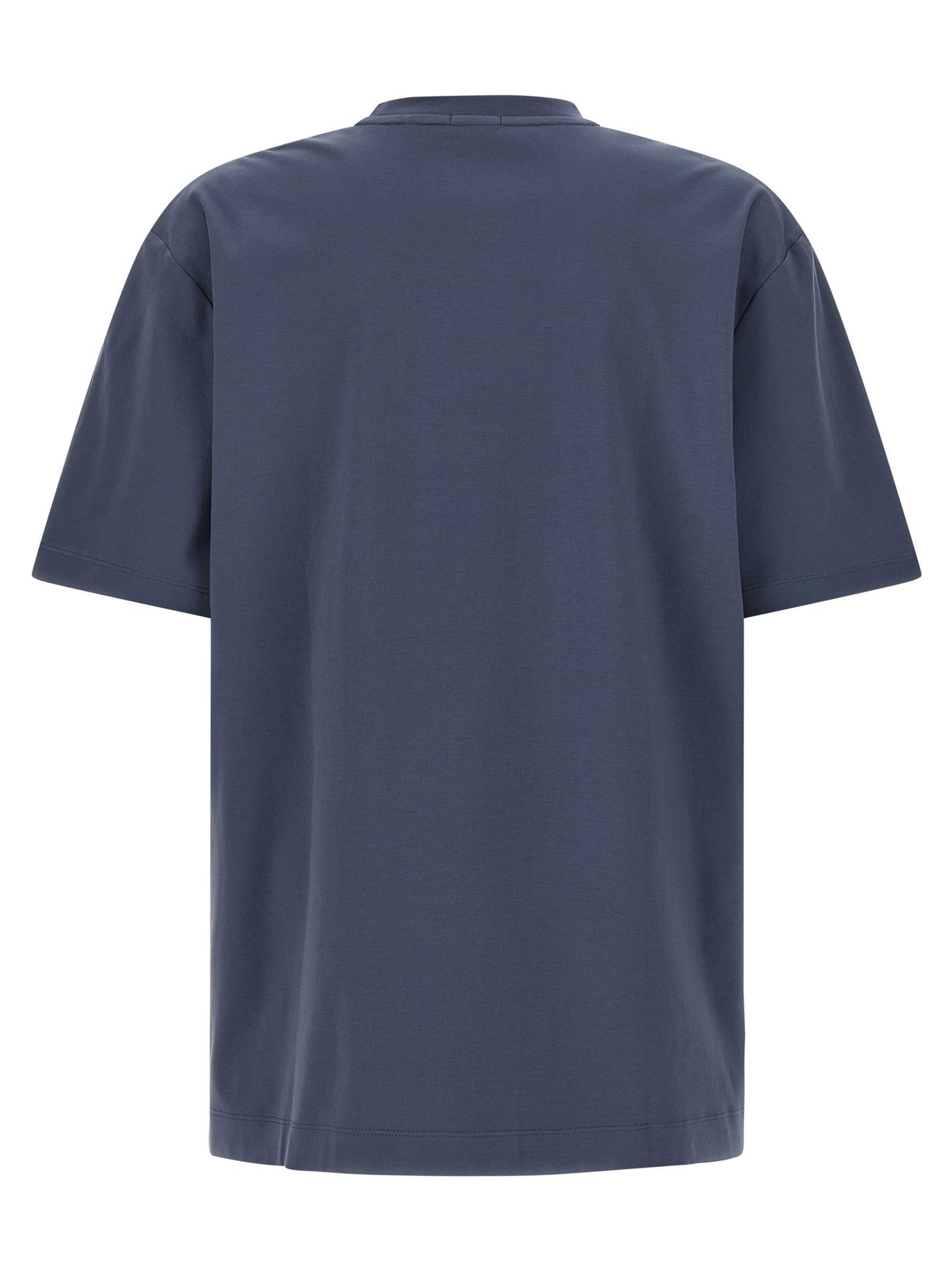 Hugo Boss Blue Cotton T-Shirt