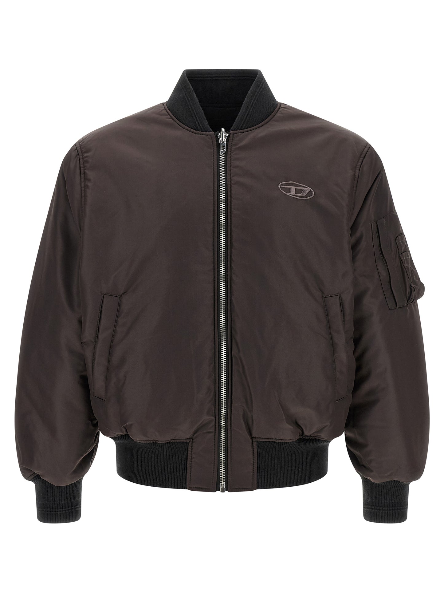 Diesel Black Polyamide Bomber