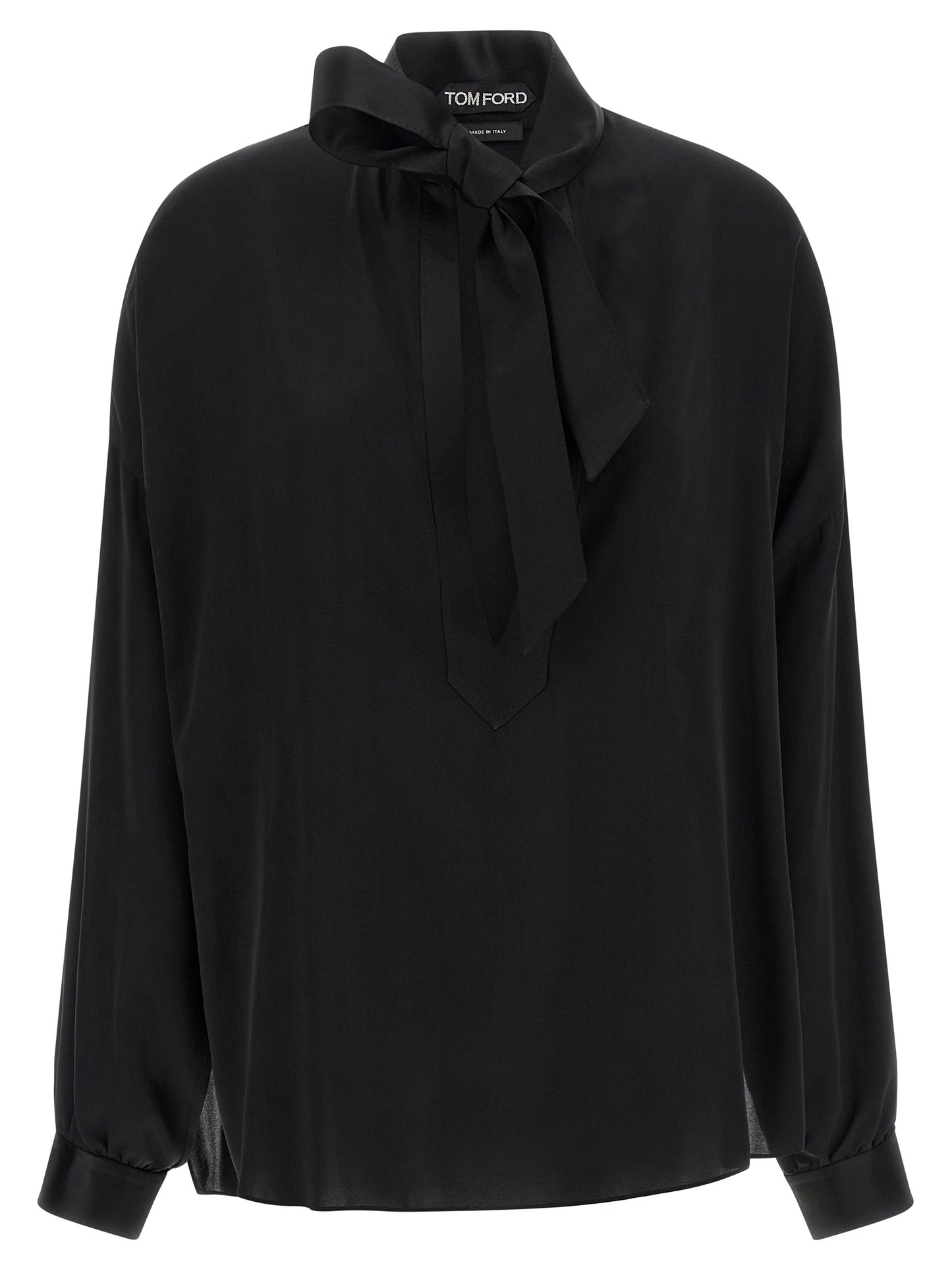 Tom Ford Black Silk Blouse